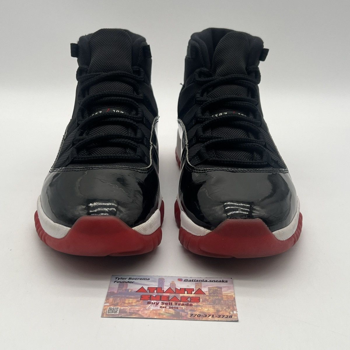 Jordan Brand Air Jordan 11 Bred Size US 10 / EU 43 - 2 Thumbnail