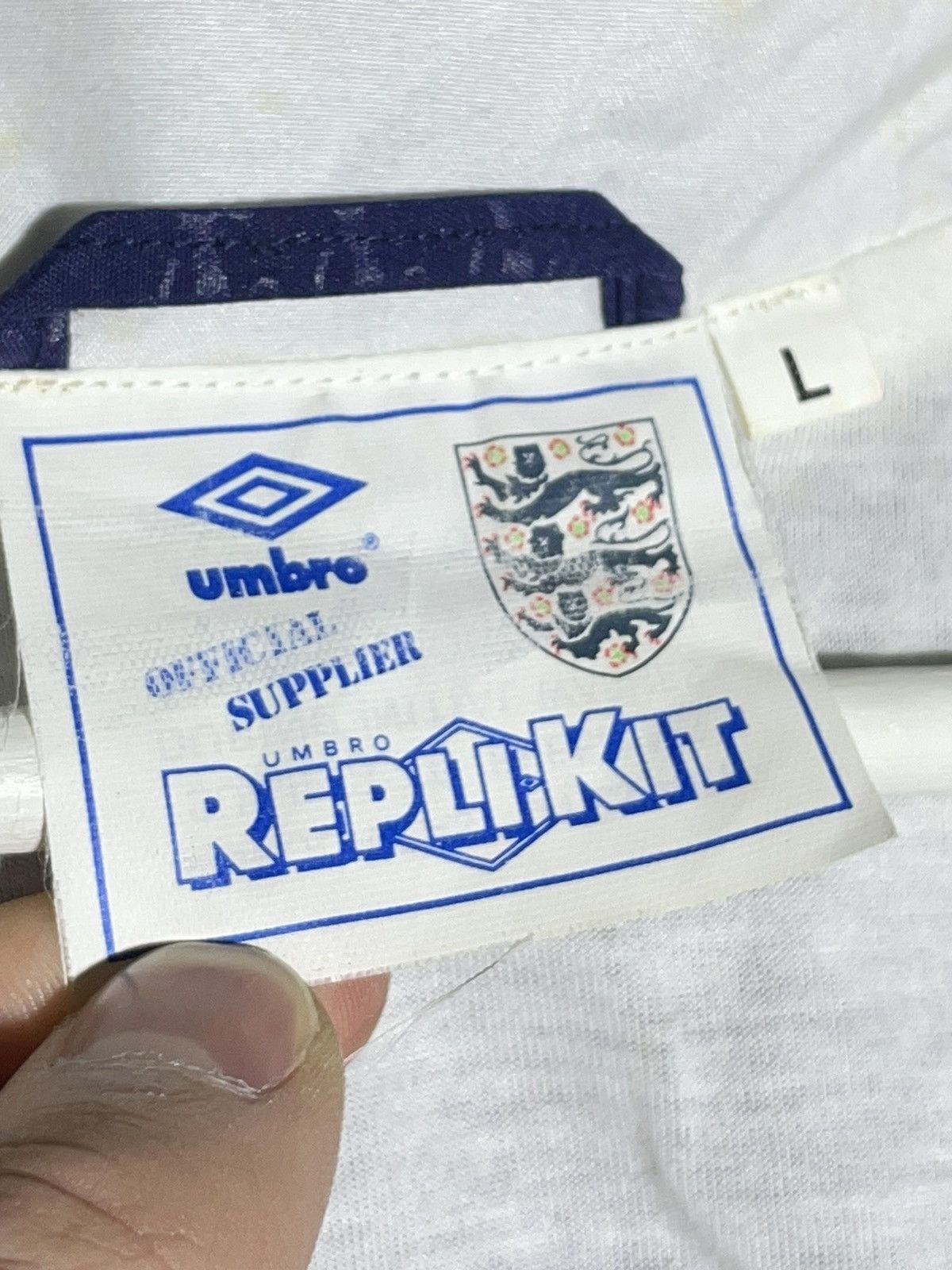 Umbro × Vintage England 1992 Umbro Vintage Y2k Streetwear Tracksuit Jacket Size US L / EU 52-54 / 3 - 13 Thumbnail