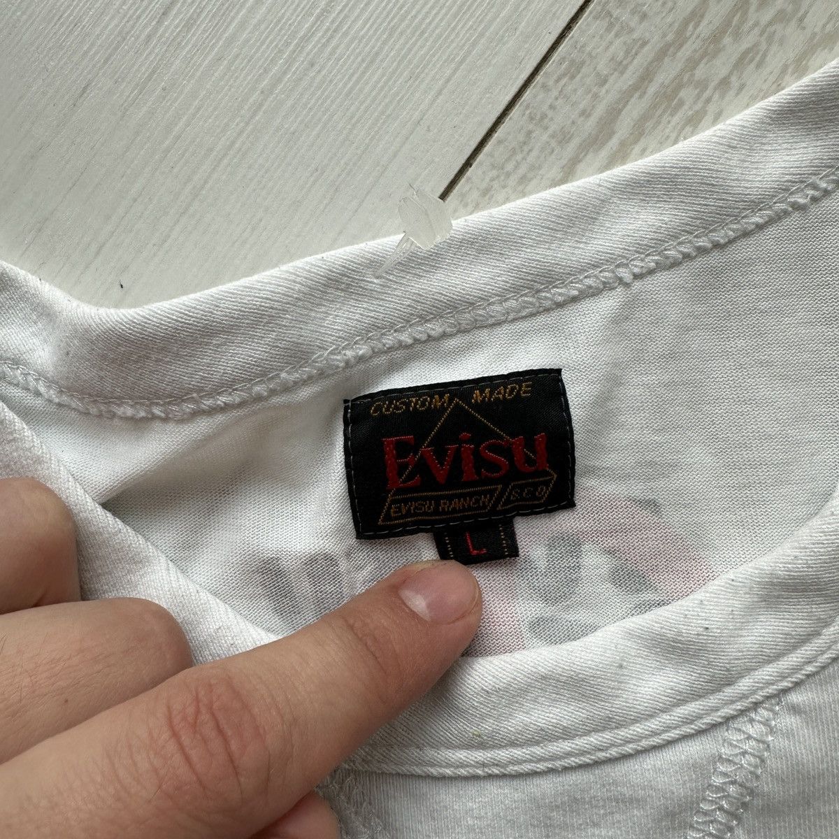 Evisu Evisu Original Jeans Heritage tee vintage ukiyoe Japan rare Size US L / EU 52-54 / 3 - 7 Thumbnail