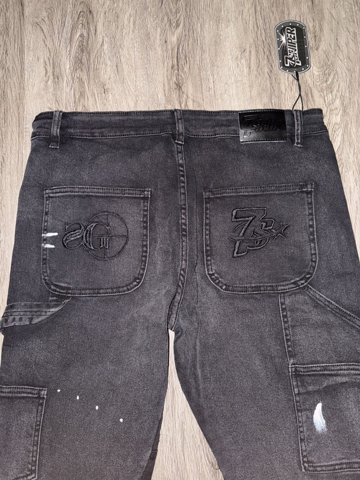 TRIPLE SEVENS Triple Seven Sniper Flare Jeans Size 36 Size US 36 / EU 52 - 4 Thumbnail
