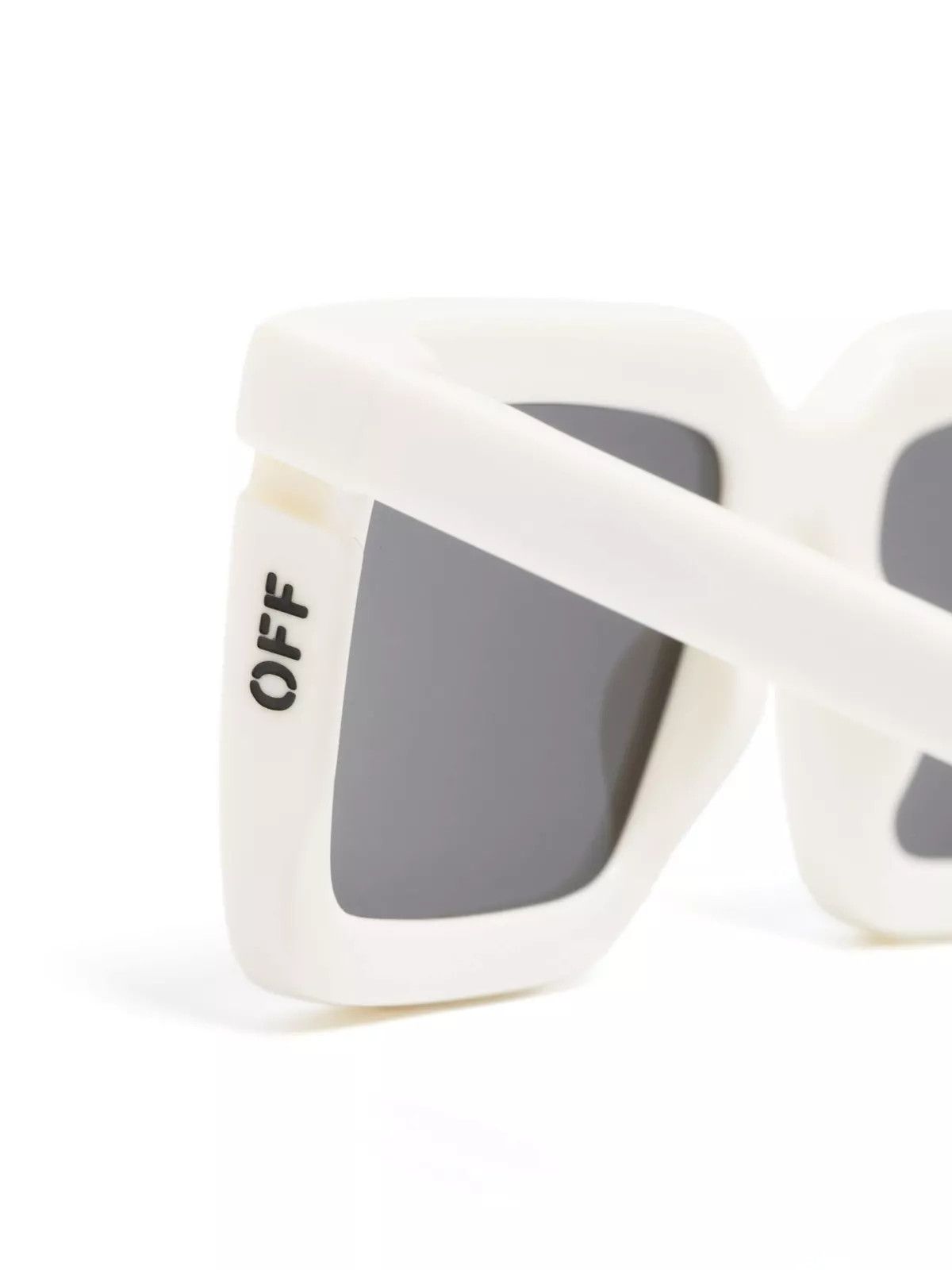 Off-White NEW OFF-WHITE OERI113S24PLA0010107 White Size ONE SIZE - 3 Thumbnail