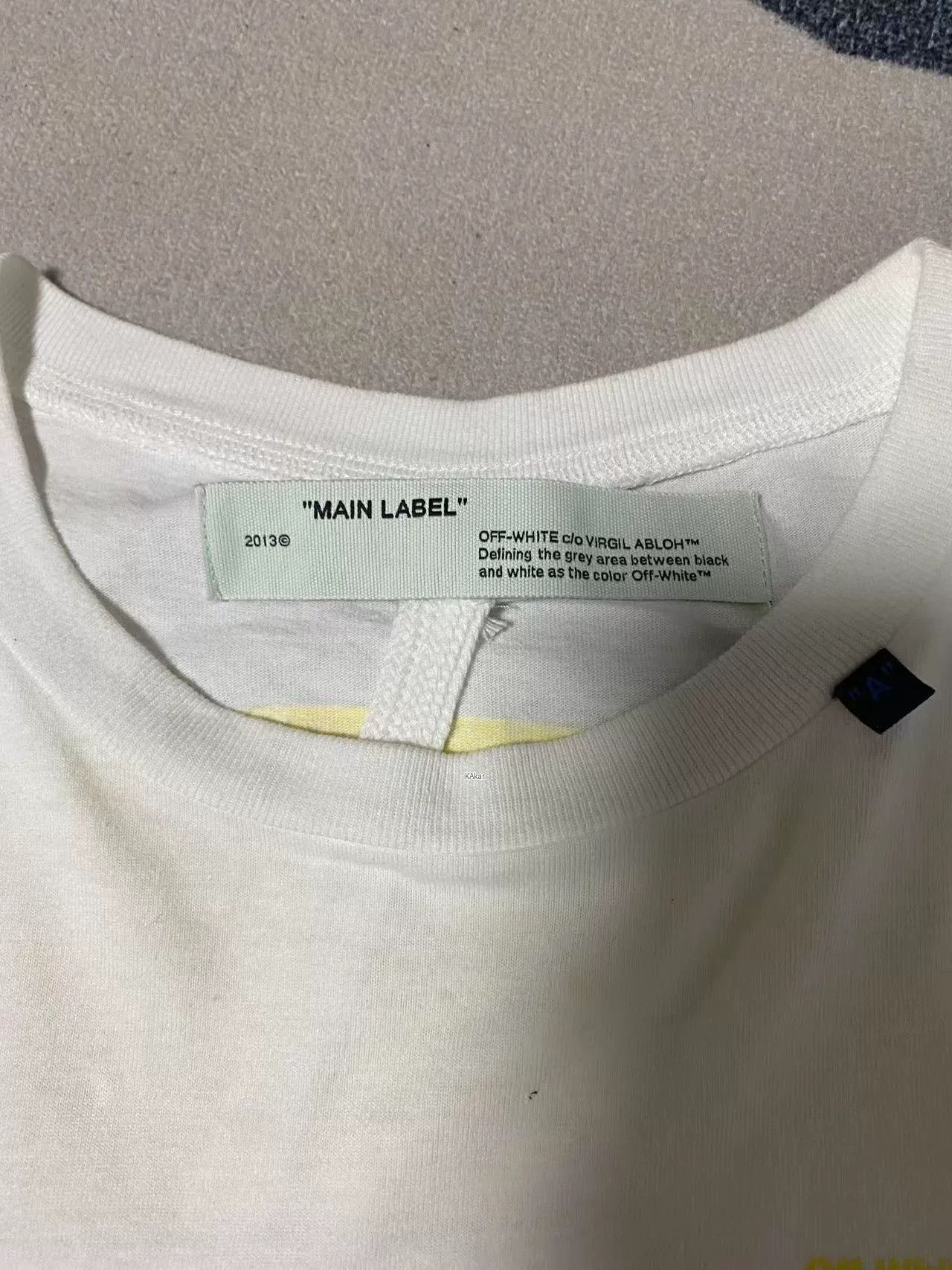 Off-White Off-White Painted Arrow Short Sleeve Size US M / EU 48-50 / 2 - 5 Thumbnail