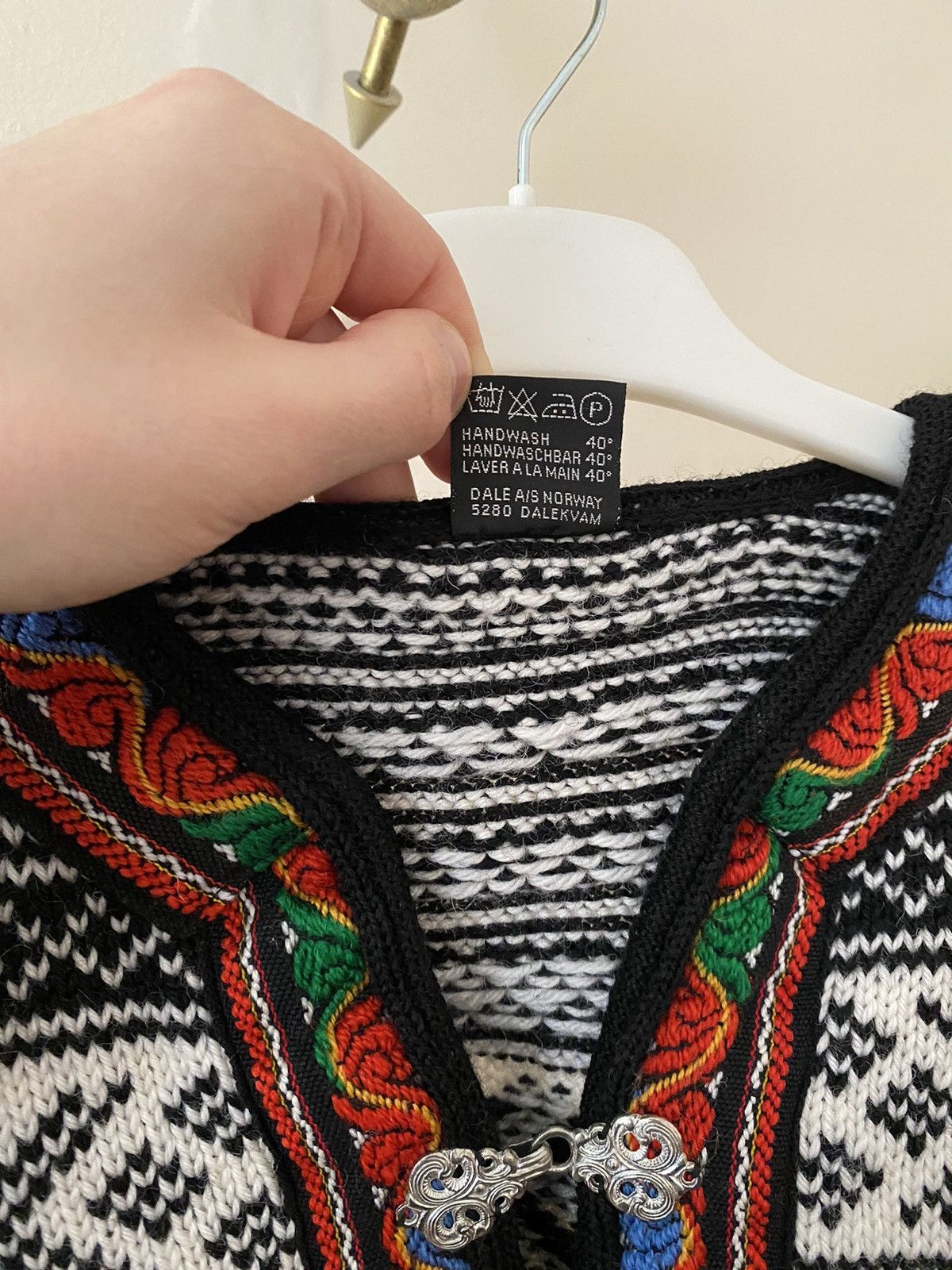 Dale Of Norway Wool Knit Sweater Cardigan Women’s Size S