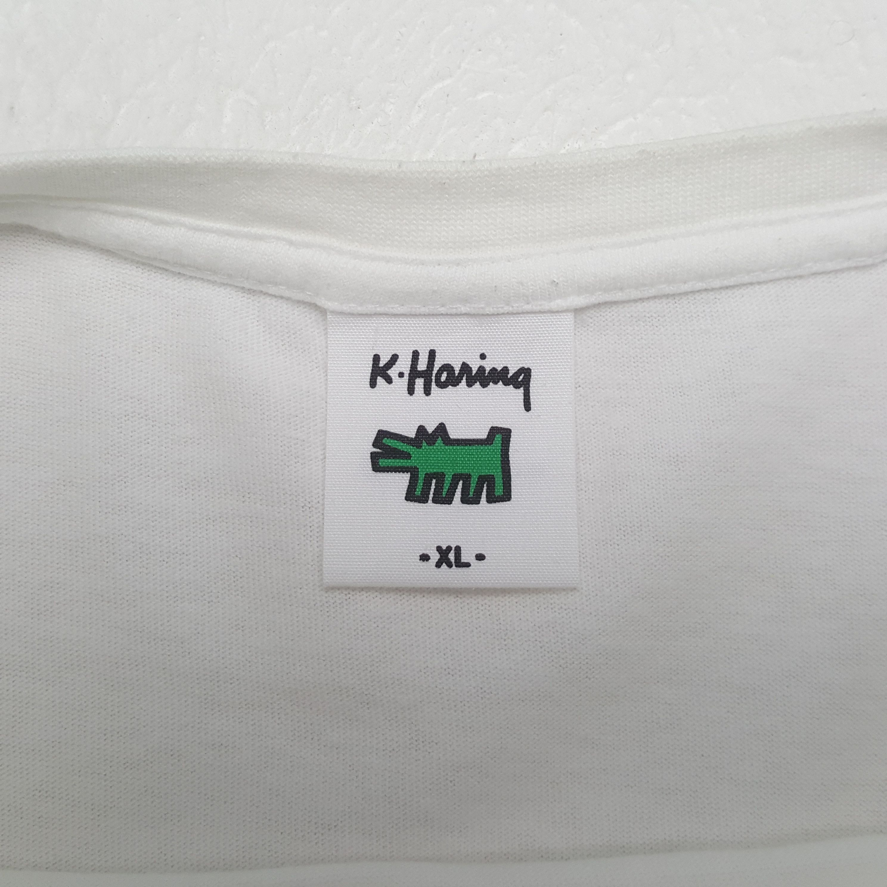 Keith Haring Keith Haring x Uniqlo Japanese Brand Tshirt C294N78 Size US XL / EU 56 / 4 - 4 Thumbnail