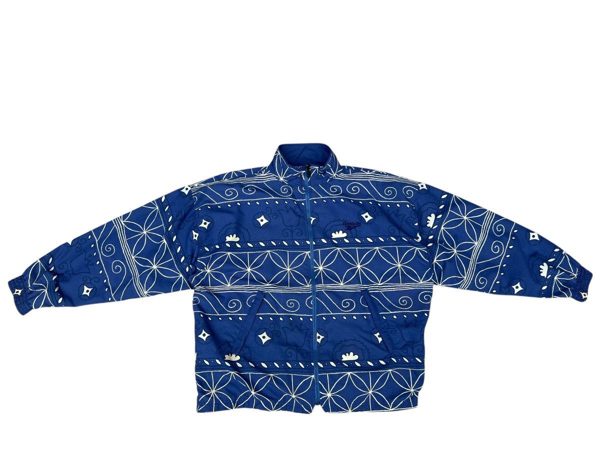 Reebok Vintage 80s 90s Reebok Made in Portugal Light Zipper Jacket Size US S / EU 44-46 / 1 - 1 Thumbnail