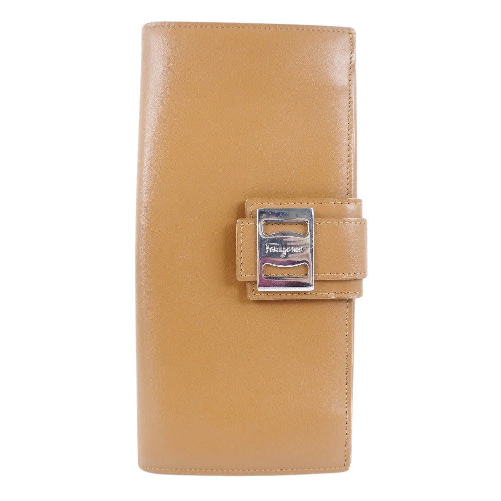 Salvatore Ferragamo Brown Leather Wallet (Pre-Owned) Size ONE SIZE - 1 Thumbnail