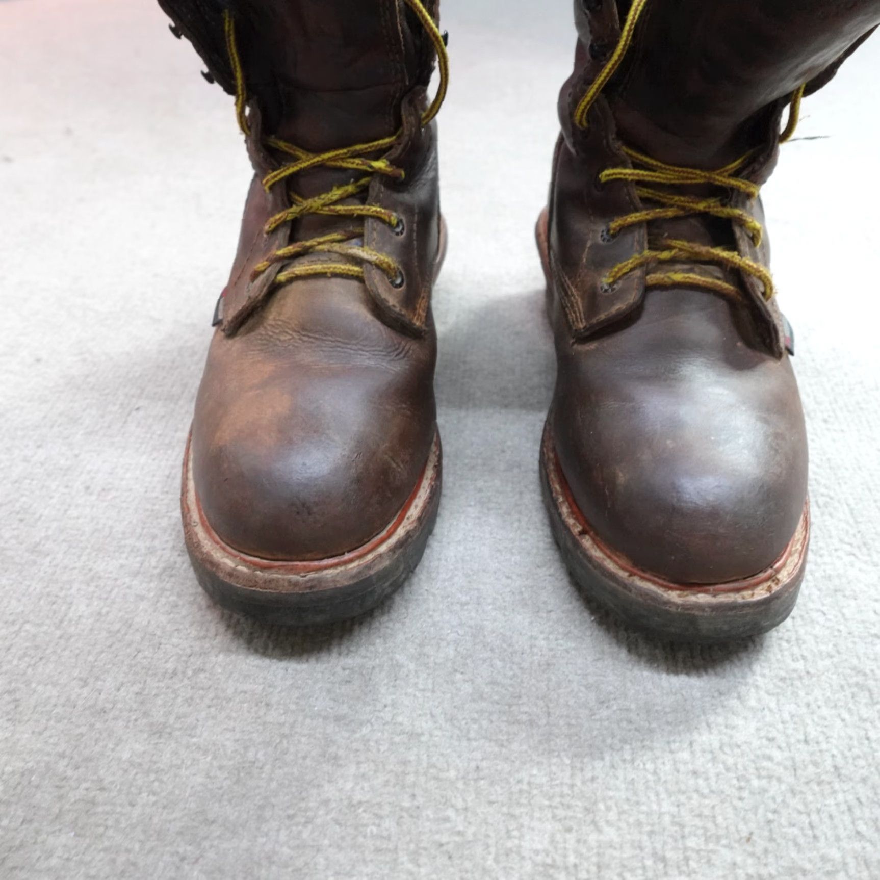 Red Wing Red Wing Shoes Boots 8 Brown Logger 4417 Thinsulate Wool Winter Workwear Mens Chelsea Stubby Boots Size US 8 / EU 41 - 4 Thumbnail