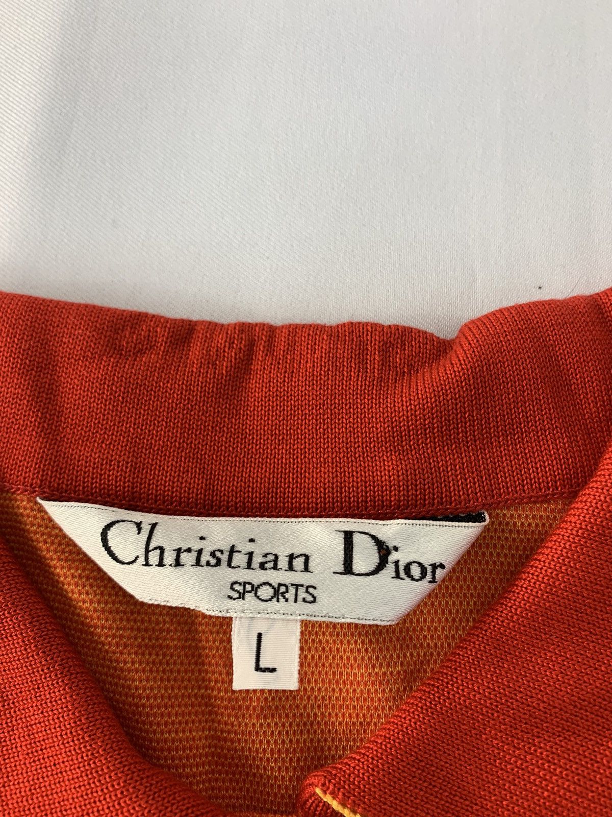 Christian Dior Monsieur × Vintage CD Sports Christian Dior Sport Checked Longsleeve Tee Size M / US 6-8 / IT 42-44 - 4 Thumbnail