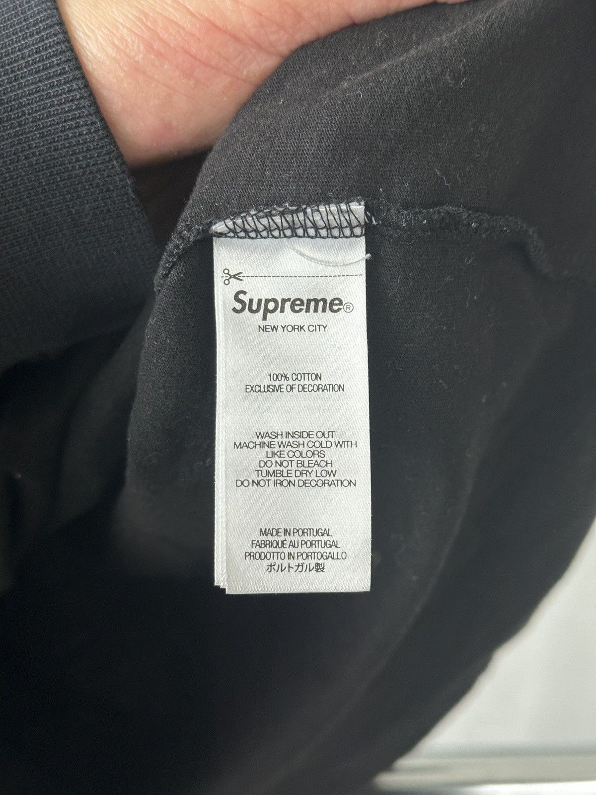 Supreme Supreme Jane’s Addiction Ringer Tee Black White Size US S / EU 44-46 / 1 - 6 Thumbnail