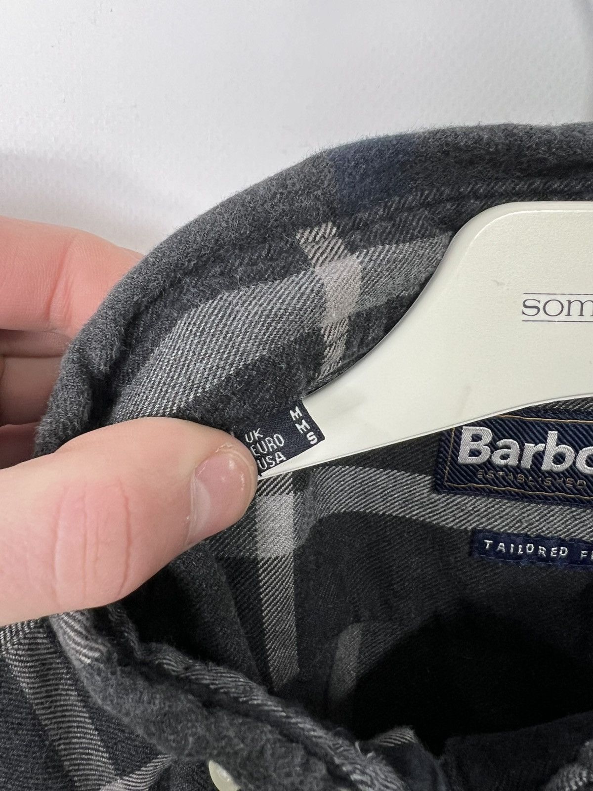 Barbour Vintage streetwear designer Barbour Danoon Plaid Shirt Size US M / EU 48-50 / 2 - 7 Thumbnail