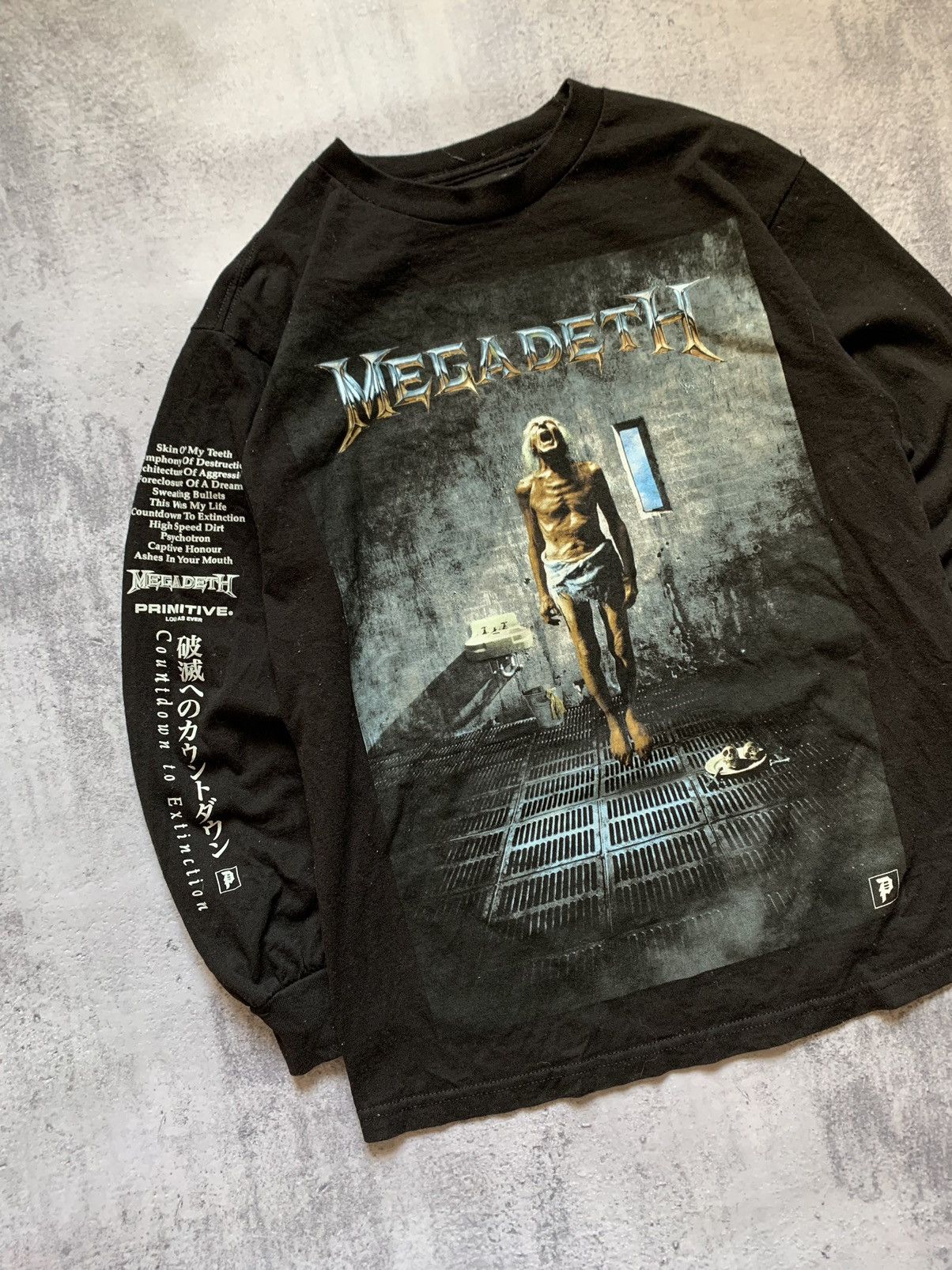 Megadeth × Primitive Primitive Skateboarding x Megadeth Band Long Sleeve T-shirt Size US M / EU 48-50 / 2 - 3 Thumbnail