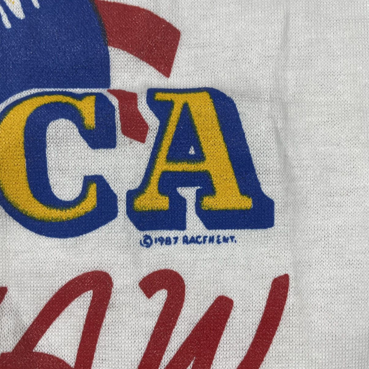 Other America union pride Vintage 90s tshirt Size US XL / EU 56 / 4 - 2 Thumbnail