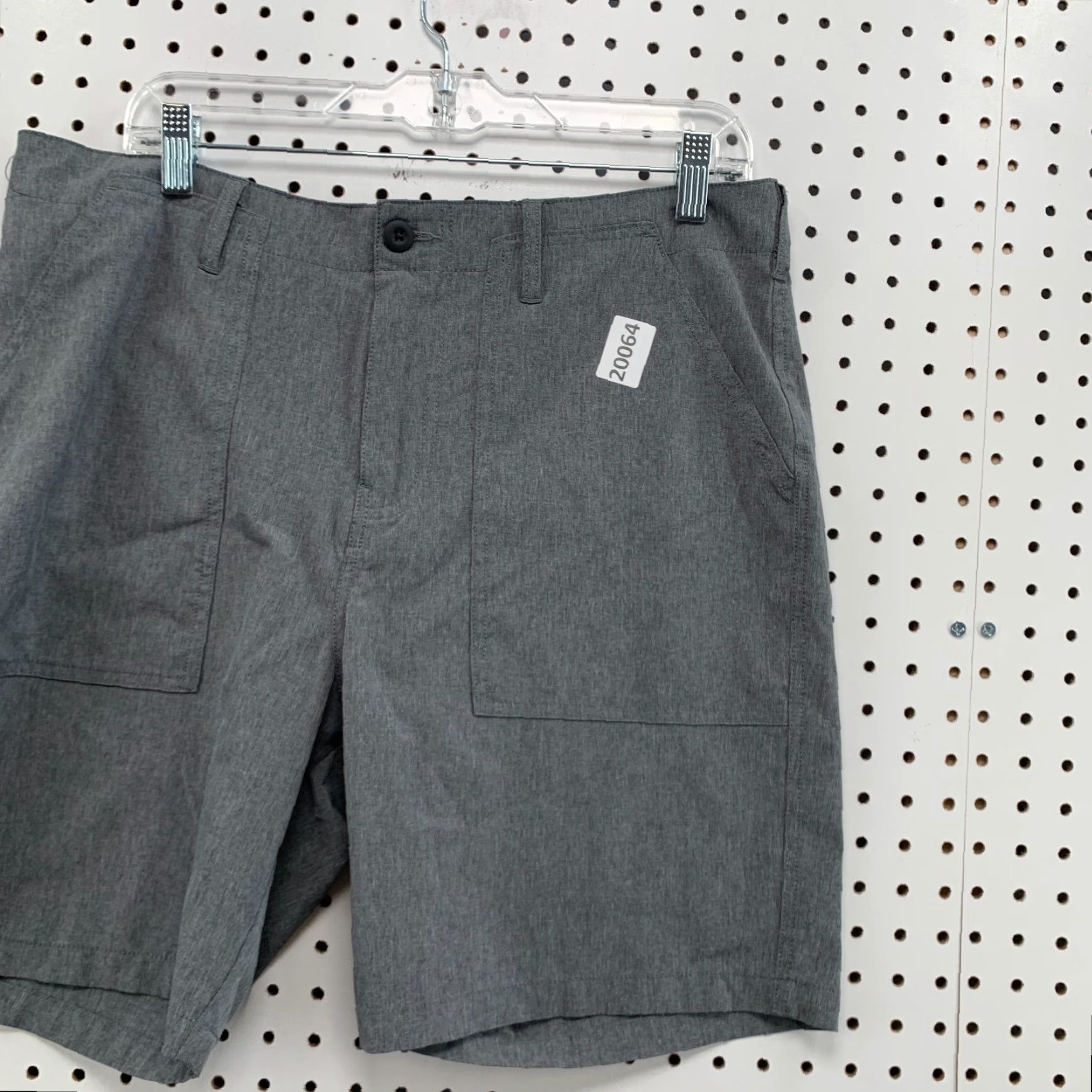 Lucky Brand VINTAGE Lucky Brand Shorts Chino Adult Large Gray 33x7 Classic Casual Mens Size US 33 - 4 Thumbnail