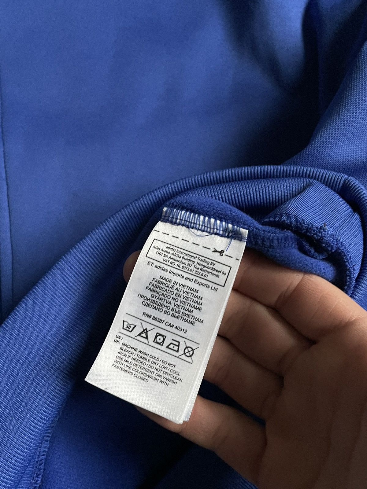 Adidas × Chelsea Soccer × Vintage Adidas 2012 Chelsea Track Top Jacket Size US XL / EU 56 / 4 - 9 Thumbnail