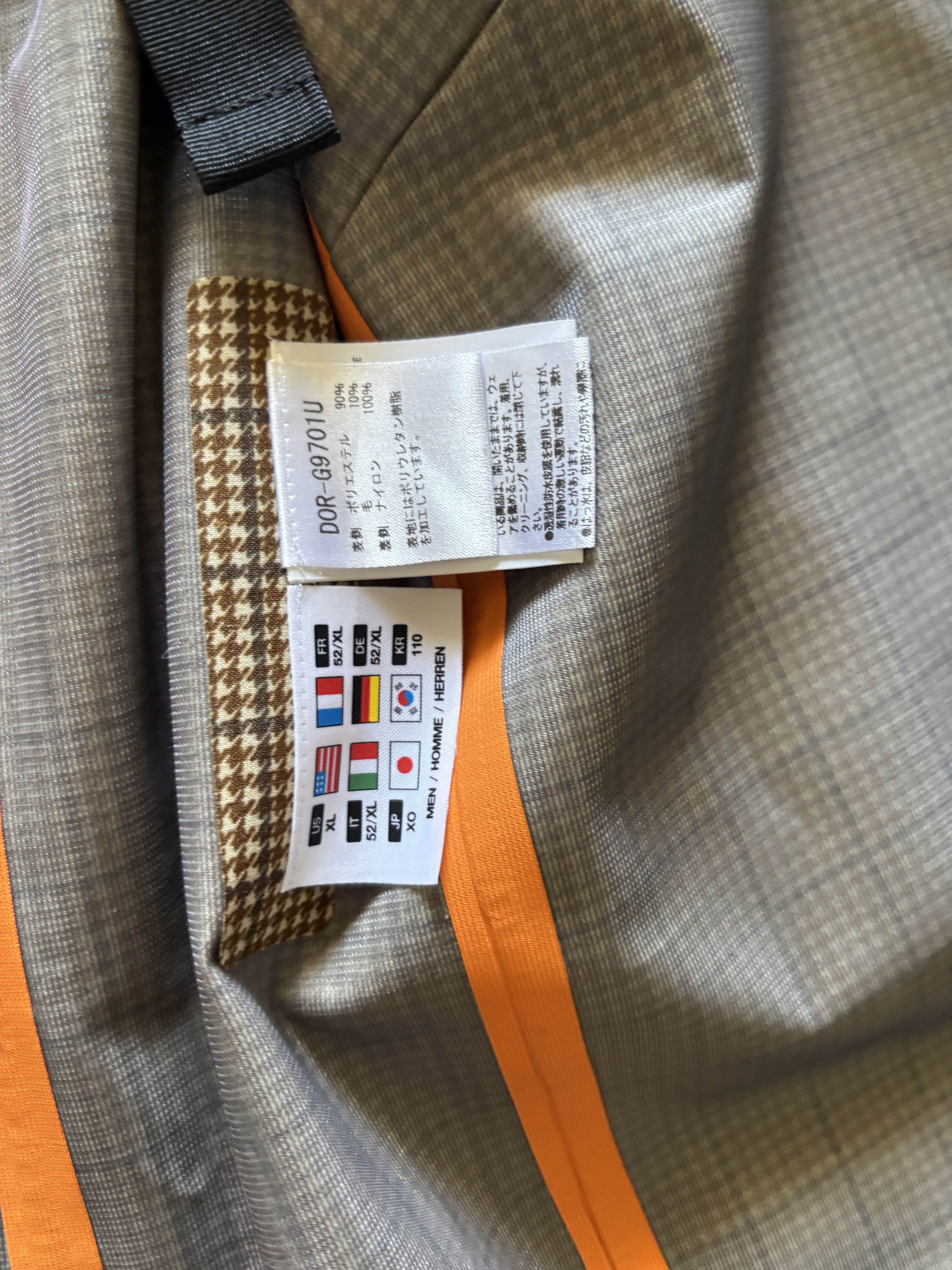 Todd Snyder Descente Allterrain x Todd Snyder Bal Collar Check Coat Size US XL / EU 56 / 4 - 7 Thumbnail