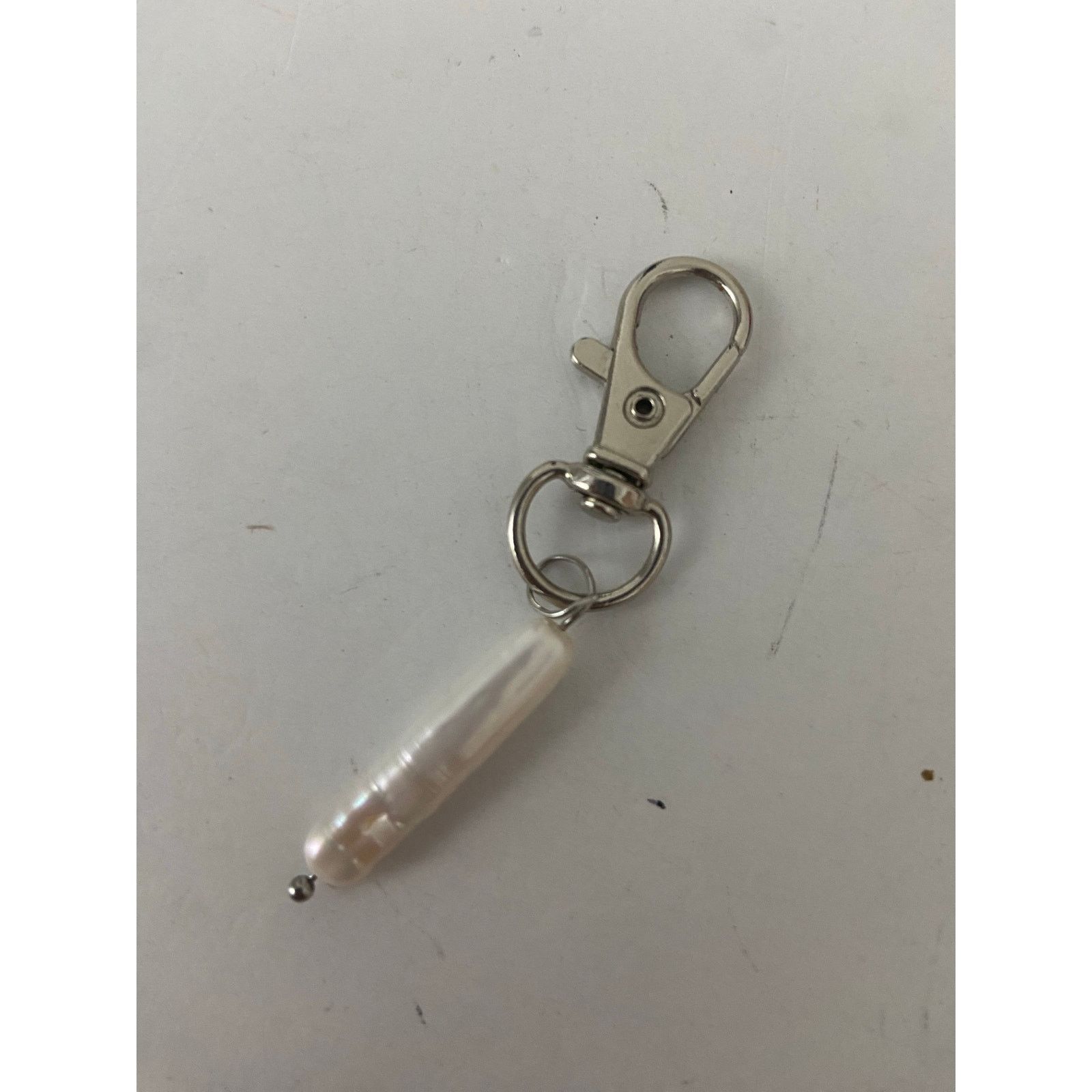 Handmade Baroque pearl purse charm Size ONE SIZE - 1 Thumbnail