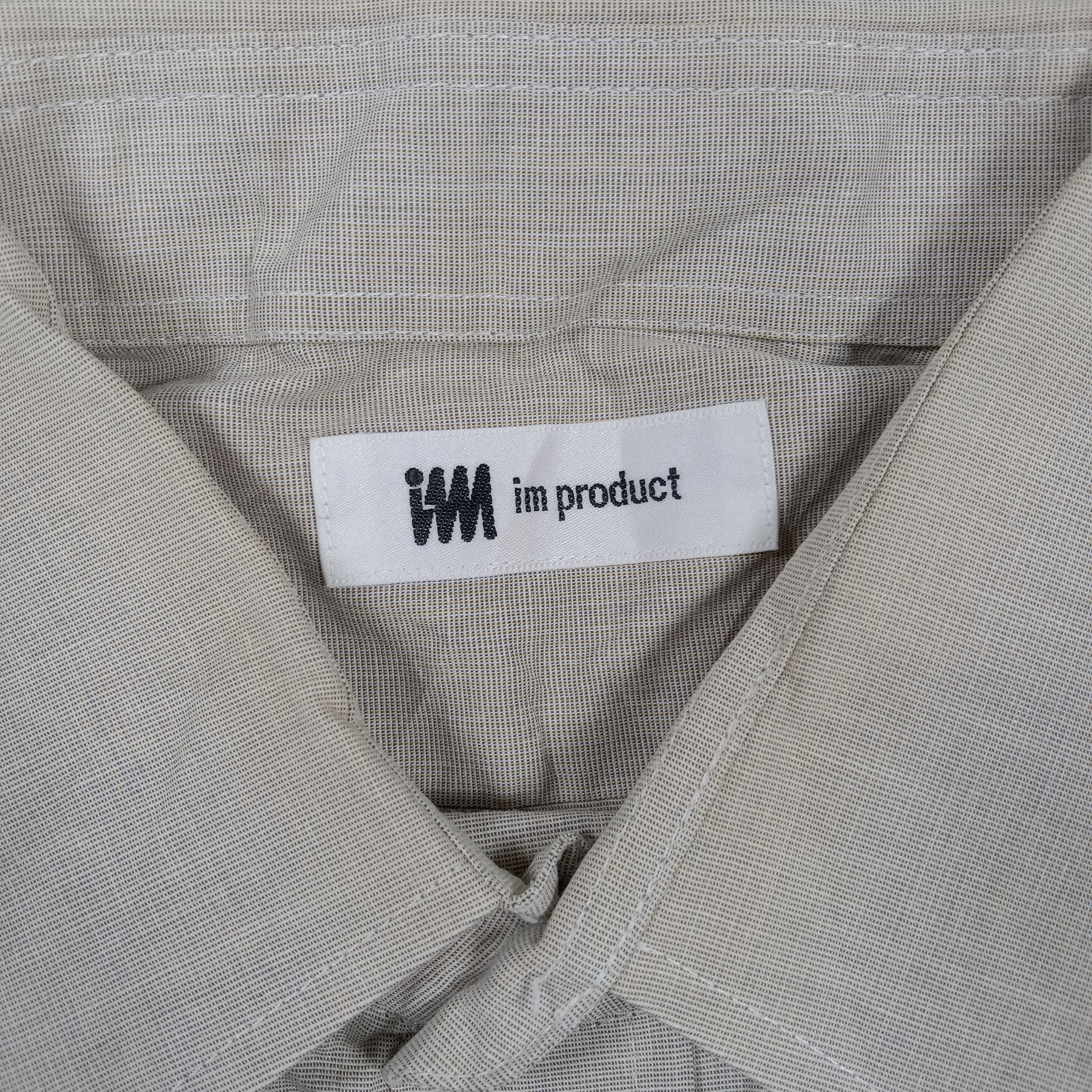 Issey Miyake Issey Miyake Japanese Designer Plain Button Up Shirt C294N74 Size US M / EU 48-50 / 2 - 3 Thumbnail