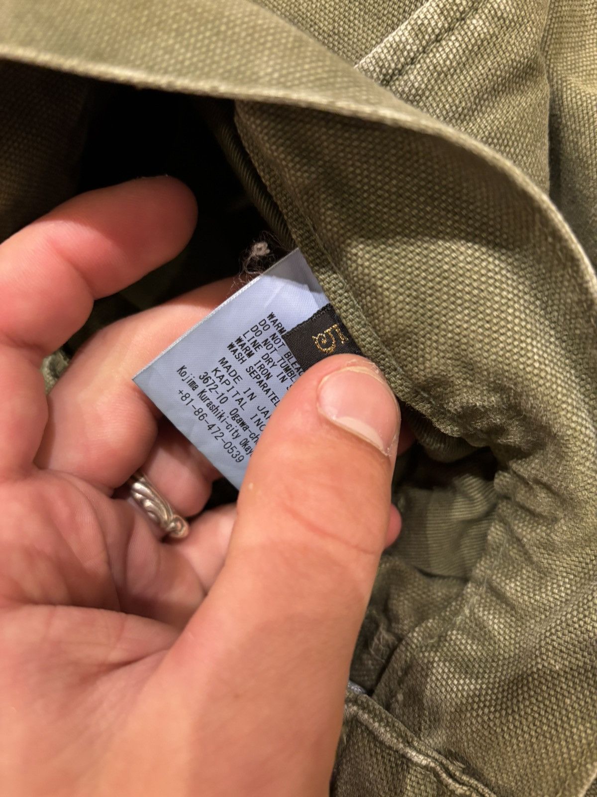 Kapital Kapital Light Canvas Ringoman Cargo Pants Size US 36 / EU 52 - 4 Thumbnail