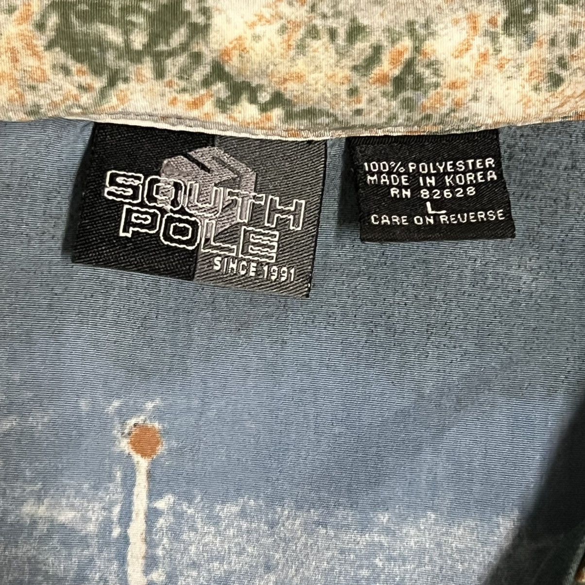 Southpole Southpole Y2K AOP Button Up Shirt Size US L / EU 52-54 / 3 - 5 Thumbnail