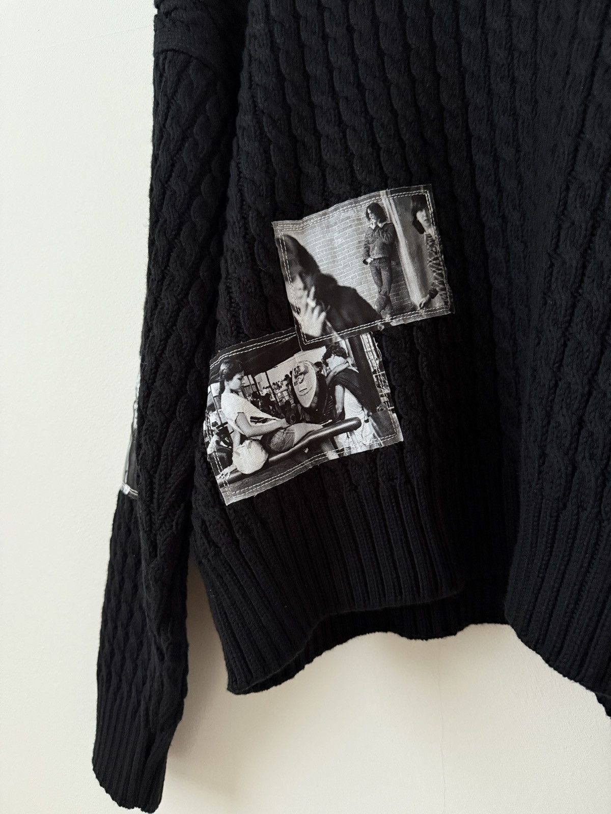 Takahiromiyashita The Soloist. Photo Patch Cable Knit Sweater Size US S / EU 44-46 / 1 - 13 Thumbnail