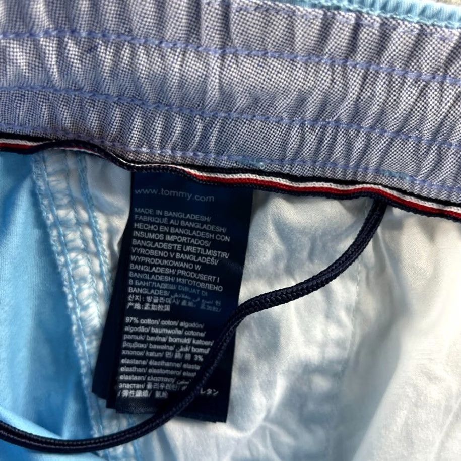 Tommy Hilfiger Tommy Hilfiger Shorts Mens Blue Adaptive Seated Fit Stretch Waist Casual Chino, Drawstring, Relaxed, 33 in Inseam 10.5 in Size US 31 - 6 Thumbnail