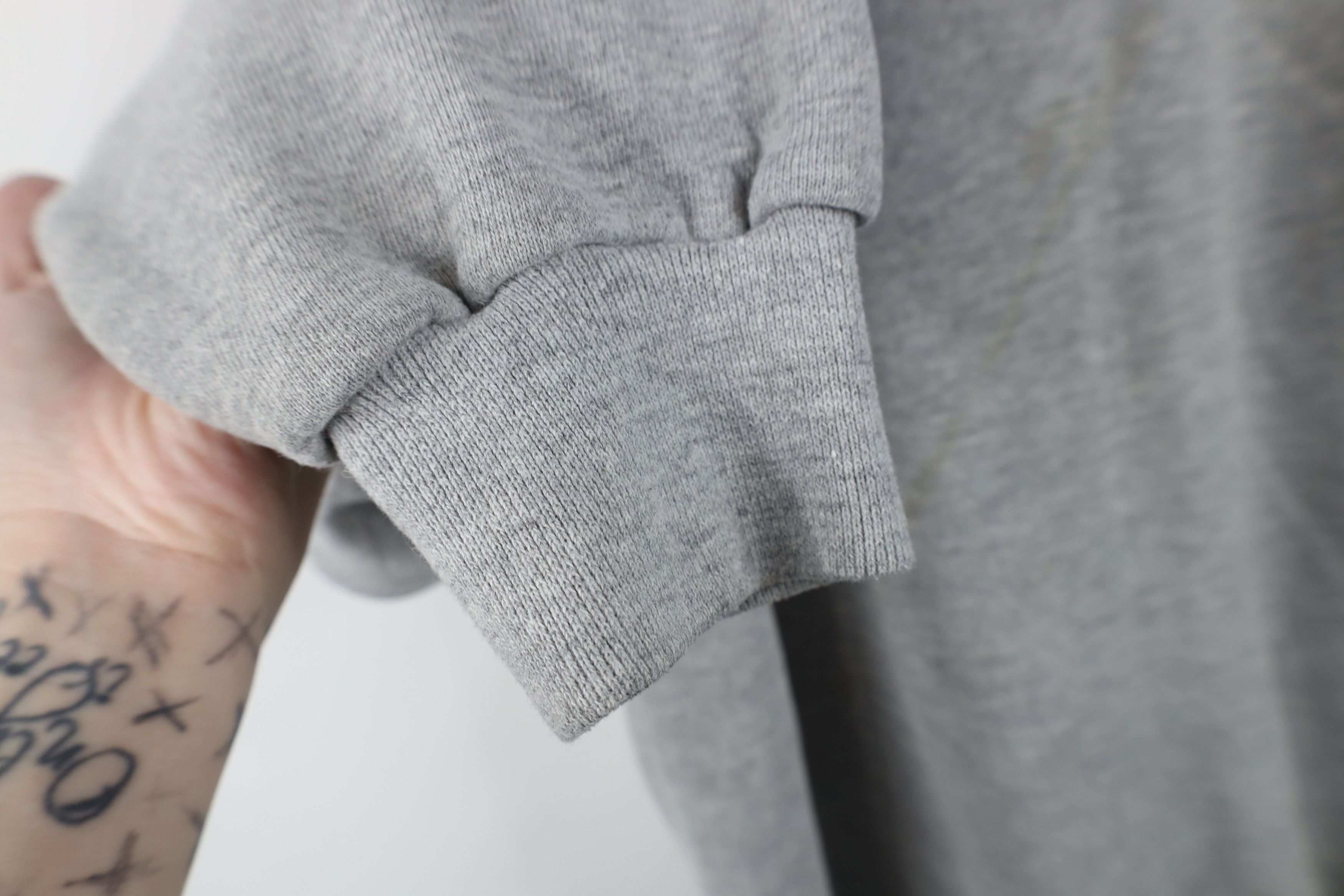 Russell Athletic Vintage 90s Russell Athletic Blank Crewneck Sweatshirt Gray Size US XXL / EU 58 / 5 - 9 Thumbnail
