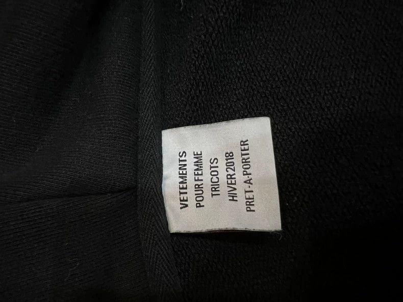 Vetements Vetements Black Jacket Size US S / EU 44-46 / 1 - 8 Thumbnail