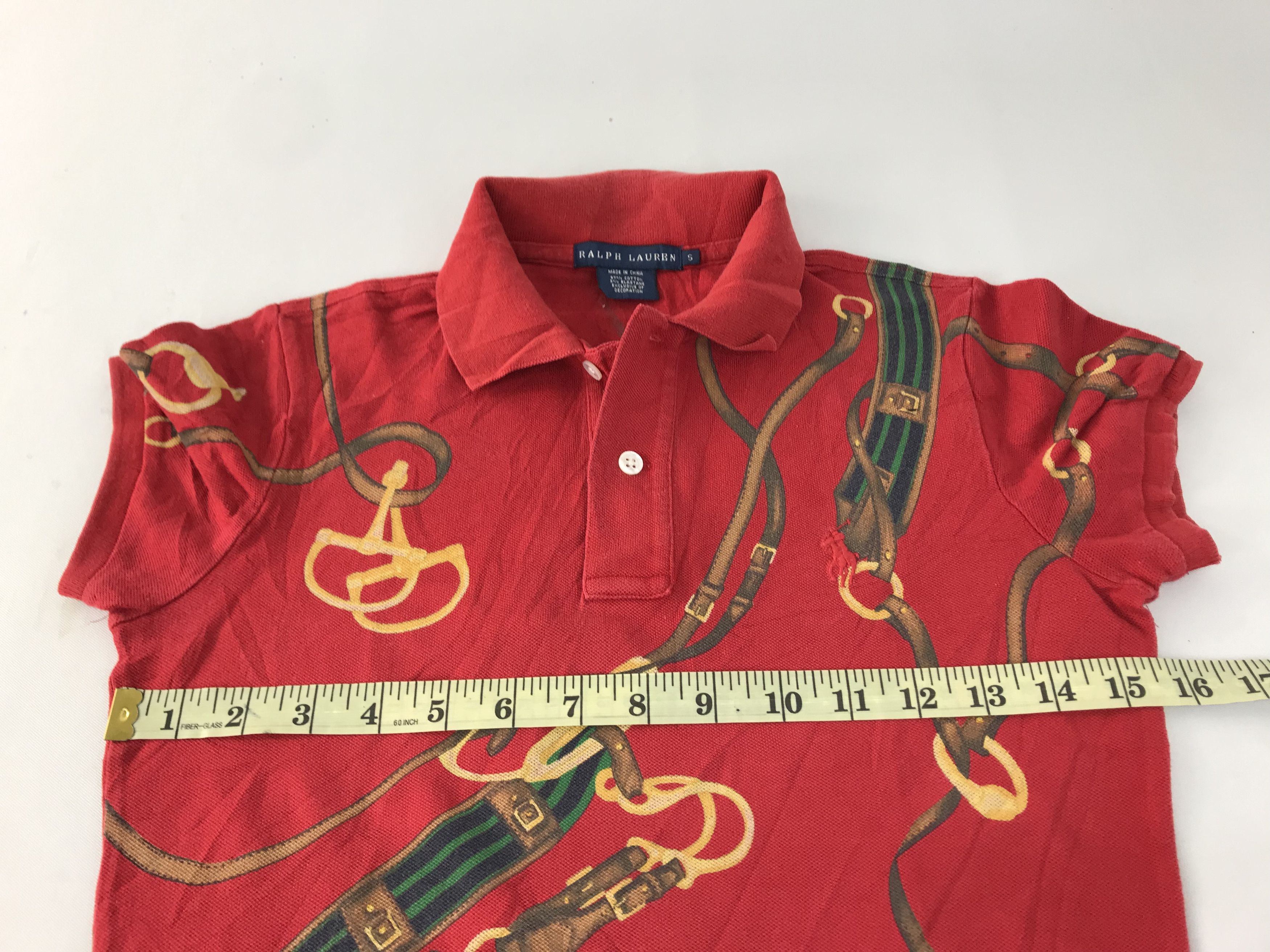 Other Polo By Ralph Lauren Baroque Rope Design Pony Polo Tee Size S / US 4 / IT 40 - 9 Thumbnail