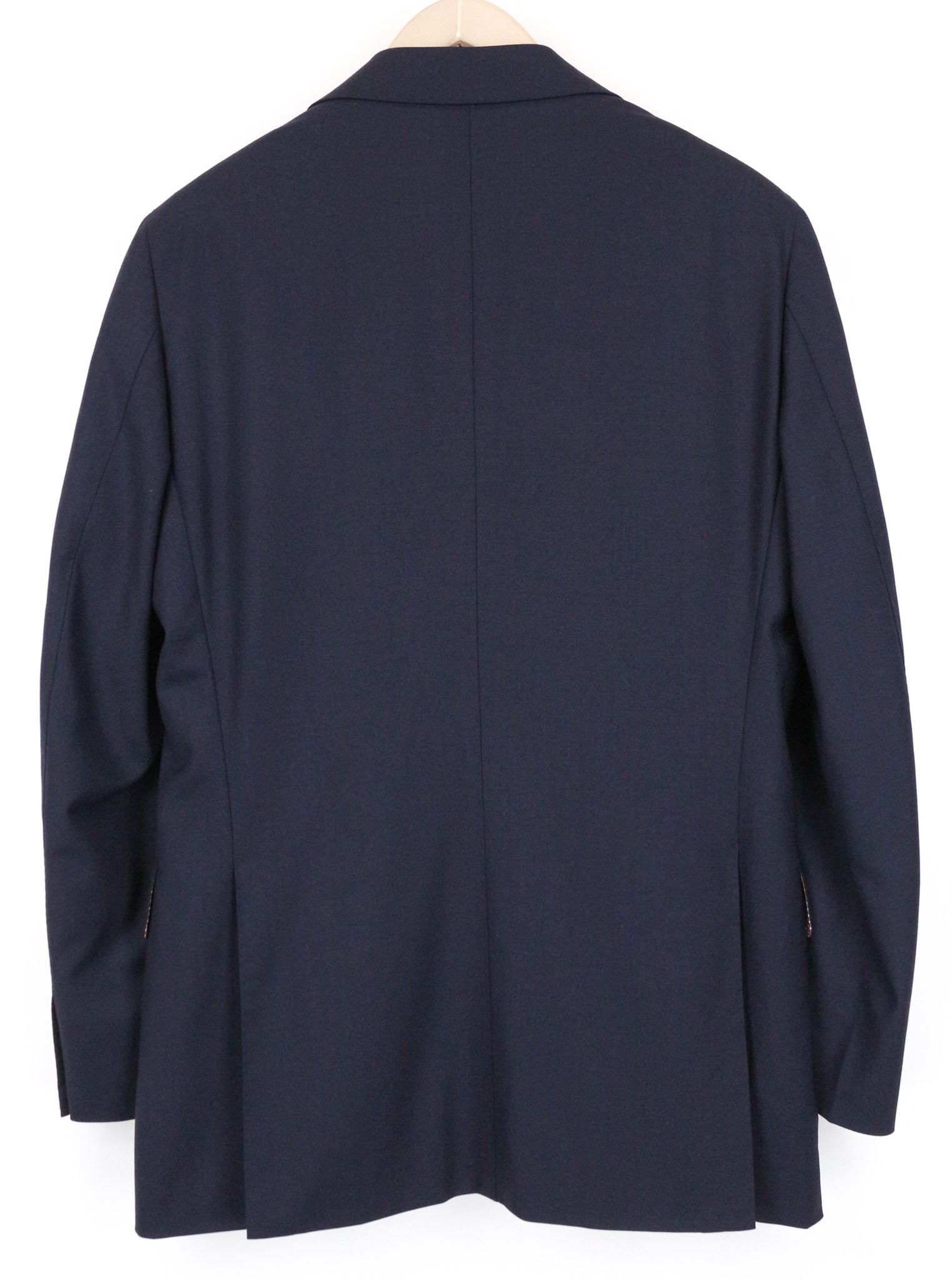 Suitsupply LA SPALLA UK38R Navy Wool Melange Suit 75033 Size 38R - 5 Thumbnail