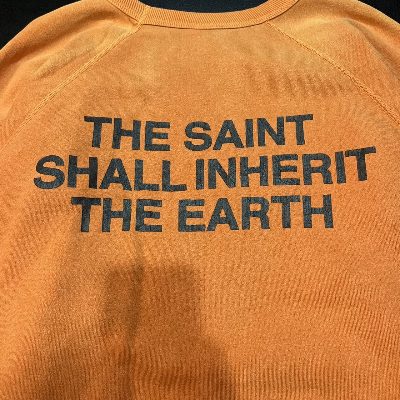 DENIM TEARS × Saint Michael Saint Michael x Denim Tears Milk Pack Sweatshirt - Orange Size US L / EU 52-54 / 3 - 7 Thumbnail