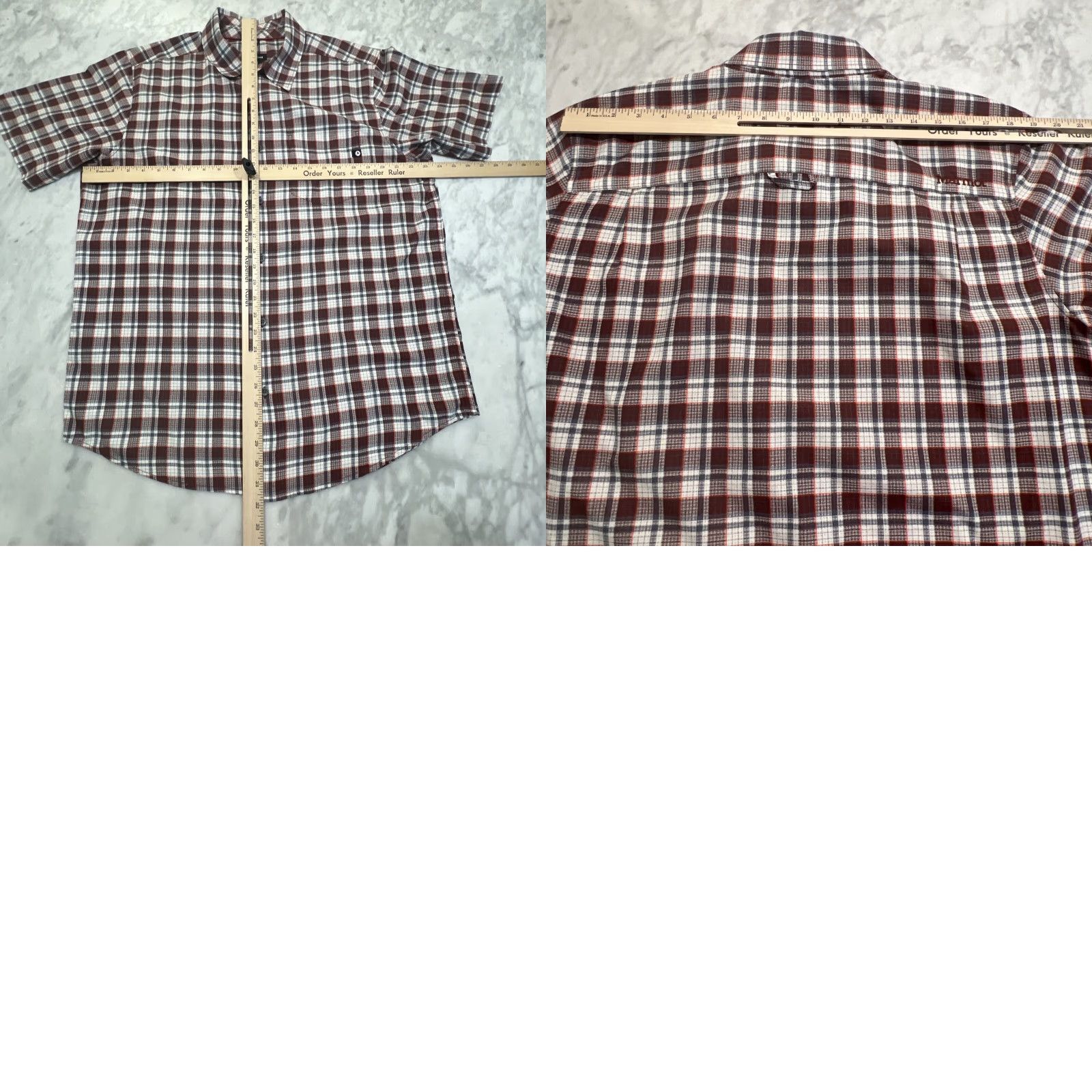 Marmot Marmot Button Up Shirt L Short Sleeve Plaid Pocket Outdoor Lightweight Hiking Men Regular Casual Travel Multicolor Size US L / EU 52-54 / 3 - 8 Thumbnail