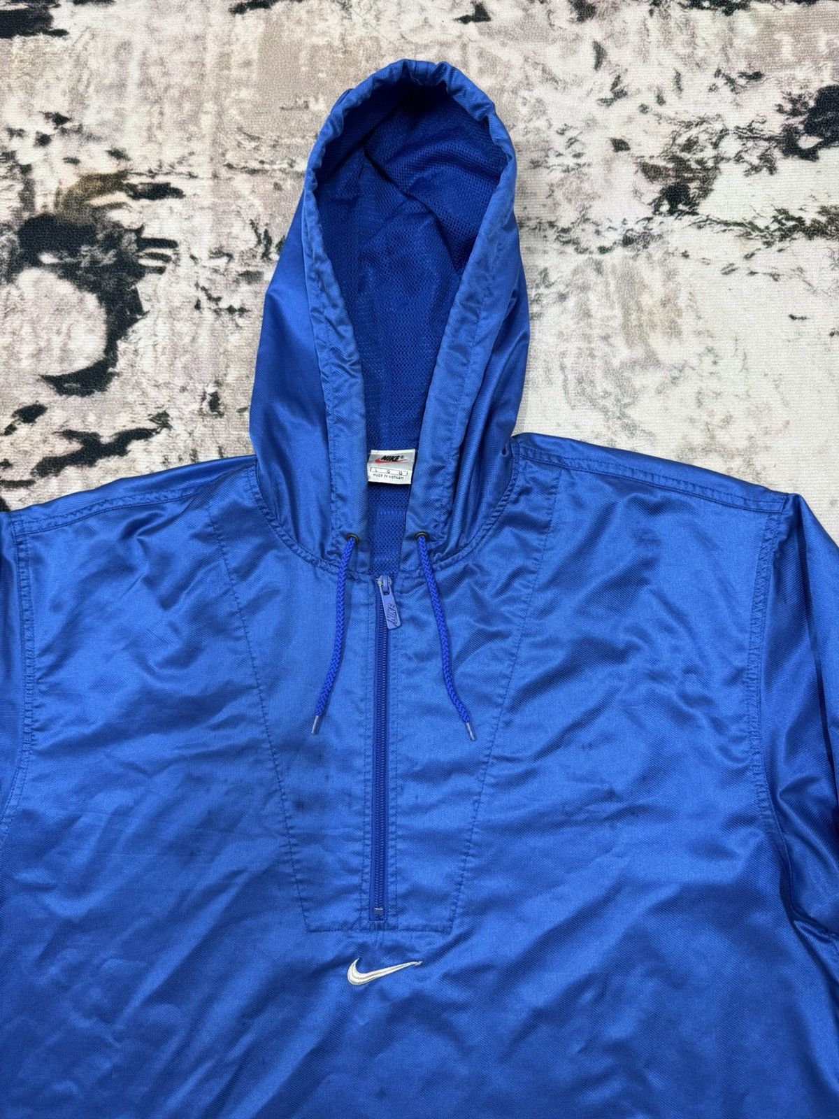 Nike Vintage 90s Nike Center Swoosh Halfzipper Pullover Jacket Size US L / EU 52-54 / 3 - 4 Thumbnail