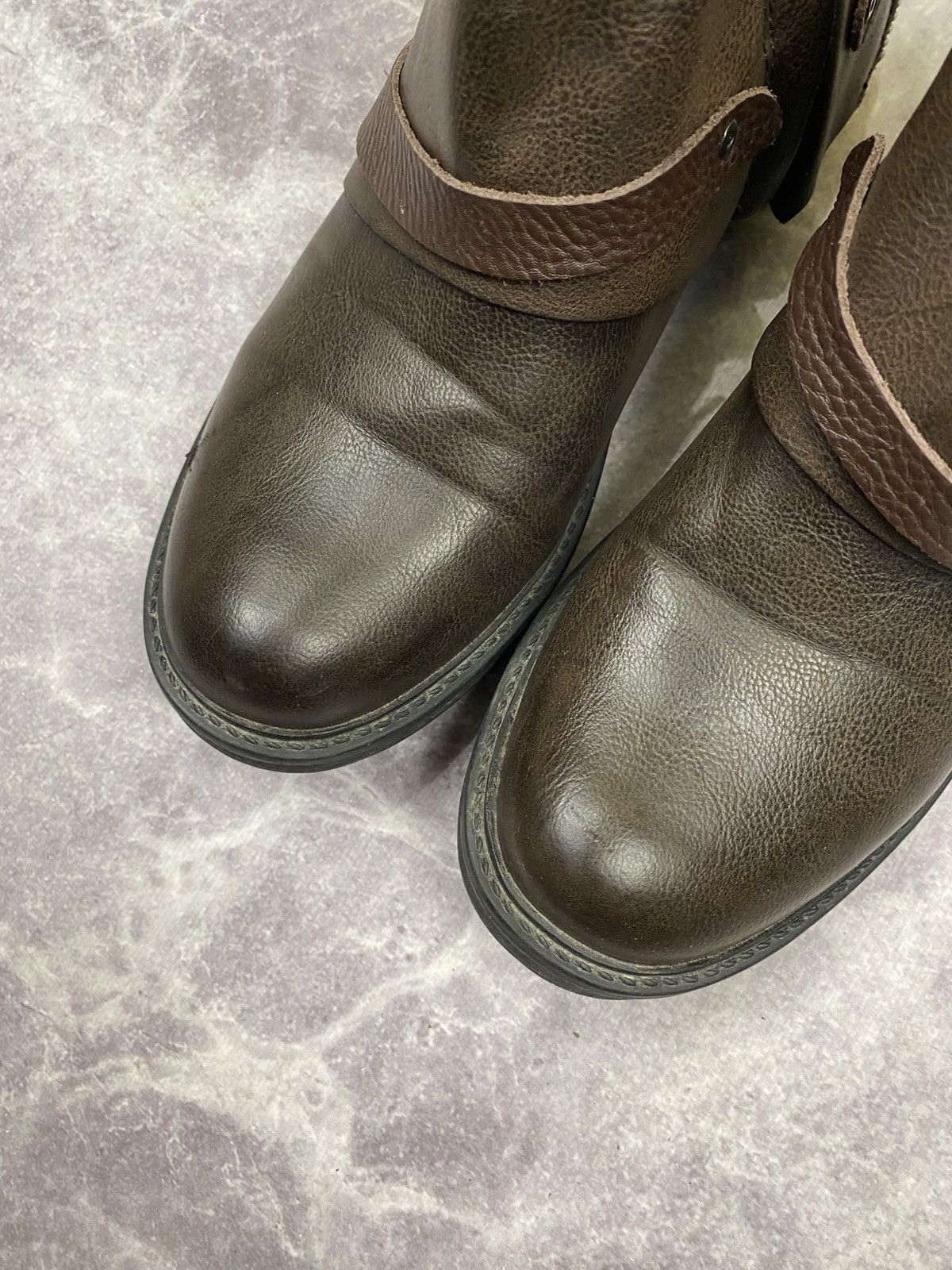 Other Vintage Avantgarde Y2K Grange A.S.98 Style Boho Boots ASH Size US 8 / IT 38 - 5 Thumbnail
