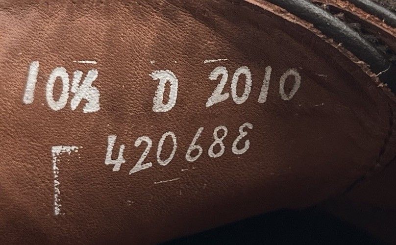 Allen Edmonds Allen Edmonds "LEXINGTON" Oxfords Dark Brown Leather 10.5 D Size US 10.5 / EU 43-44 - 12 Thumbnail