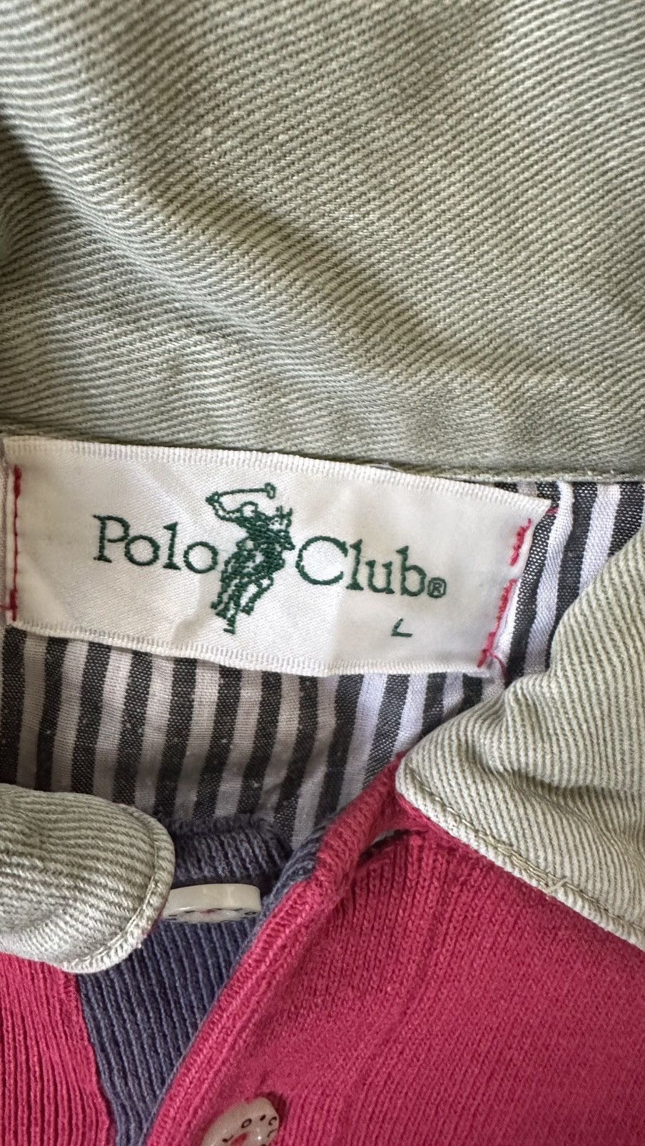 Beverly Hills Polo Club VINTAGE POLO CLUB BUTTON SWEATSHIRT Size US L / EU 52-54 / 3 - 6 Thumbnail