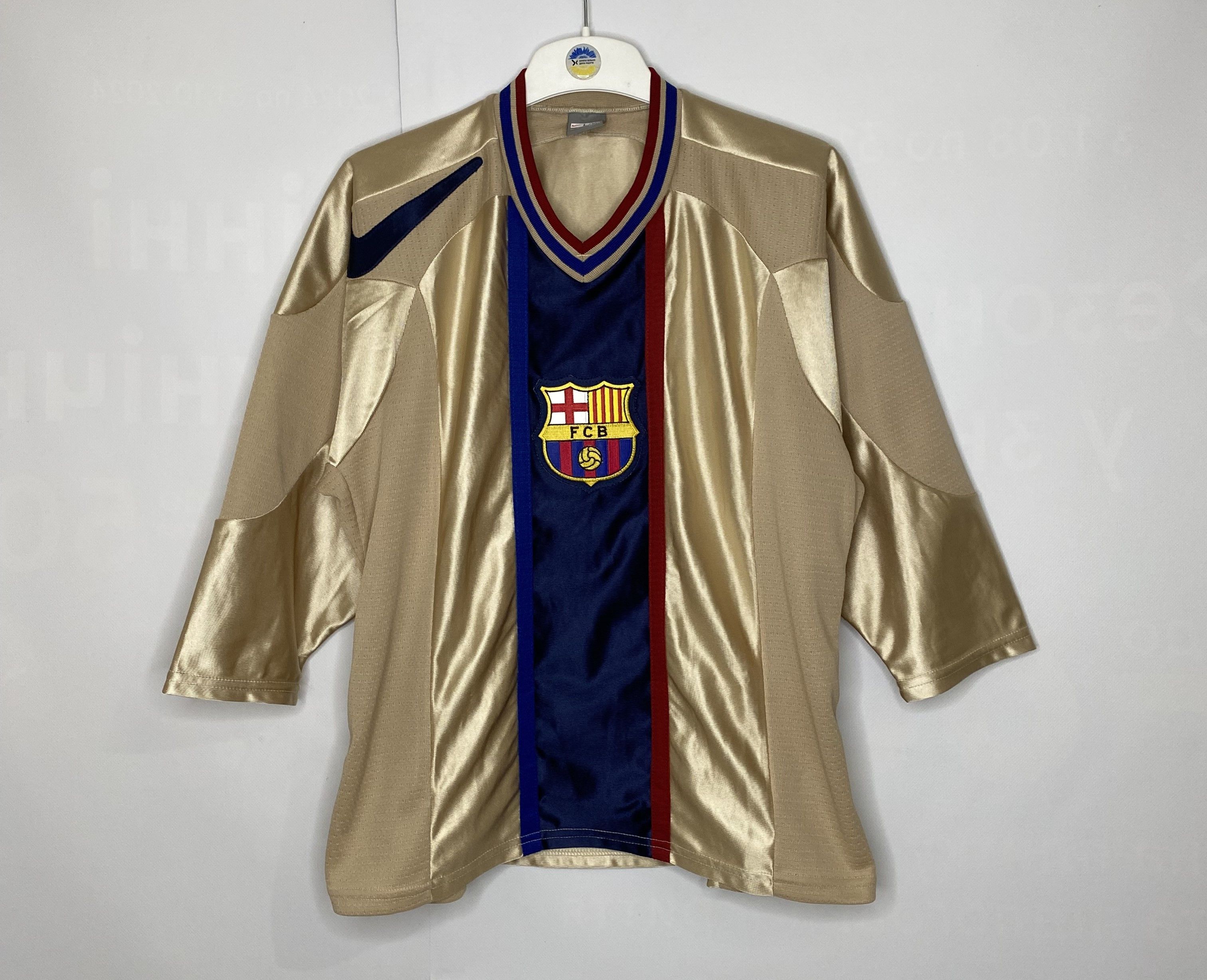 NHL × Nike × Vintage BARCELONA ICE HOCKEY JERSEY SHIRT NIKE Size US L / EU 52-54 / 3 - 1 Thumbnail