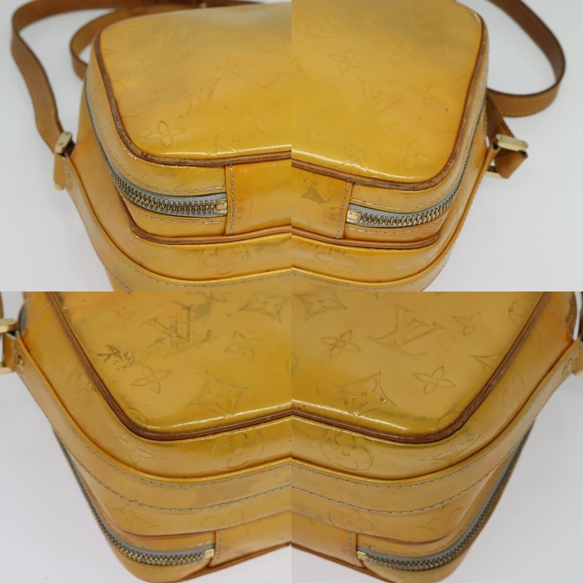 Louis Vuitton LOUIS VUITTON Monogram Vernis Wooster Shoulder Bag Gris Size ONE SIZE - 10 Thumbnail