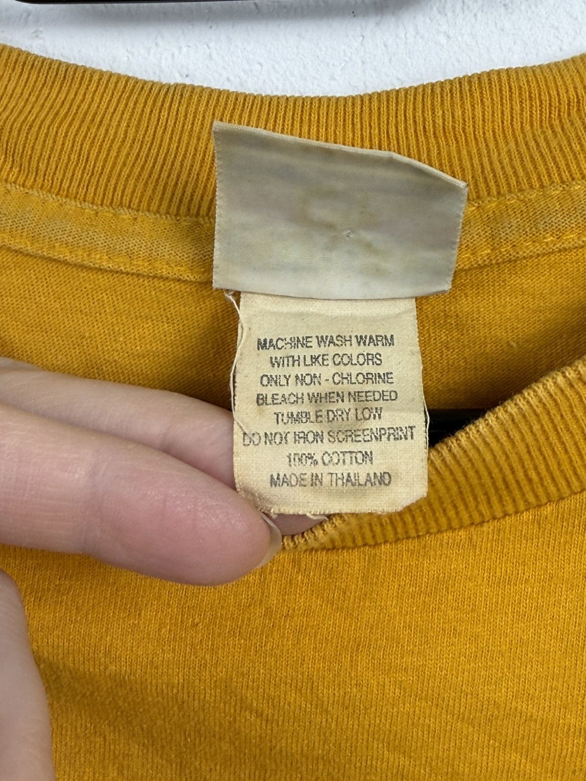 Billabong Vintage 90s Y2K Billabong Big Double Logo Yellow Longsleeve Size US L / EU 52-54 / 3 - 10 Thumbnail