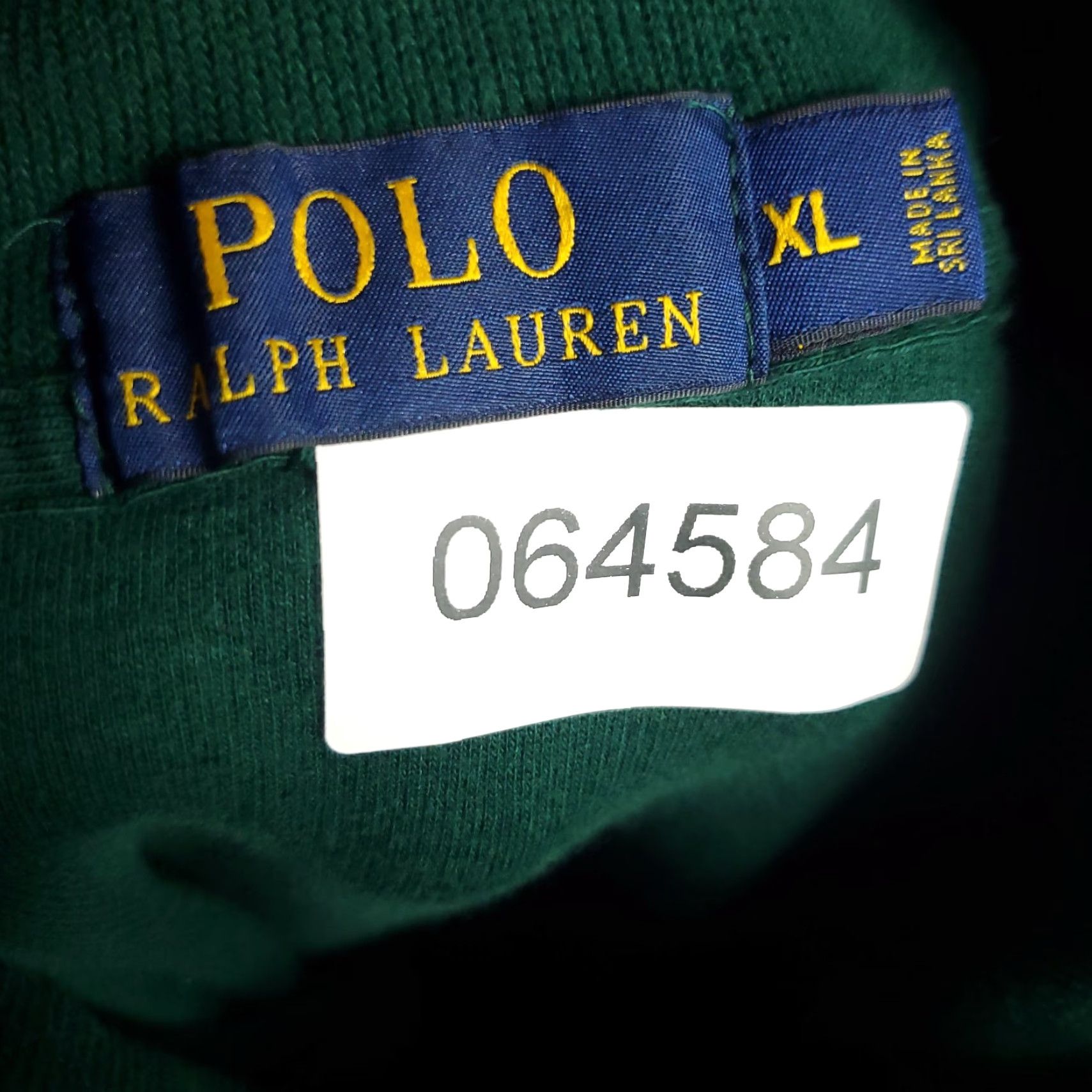 Ralph Lauren Ralph Lauren Sweater Mens XL Green Pullover 1/4 Zip Logo Solid Knit Size US XL / EU 56 / 4 - 7 Thumbnail