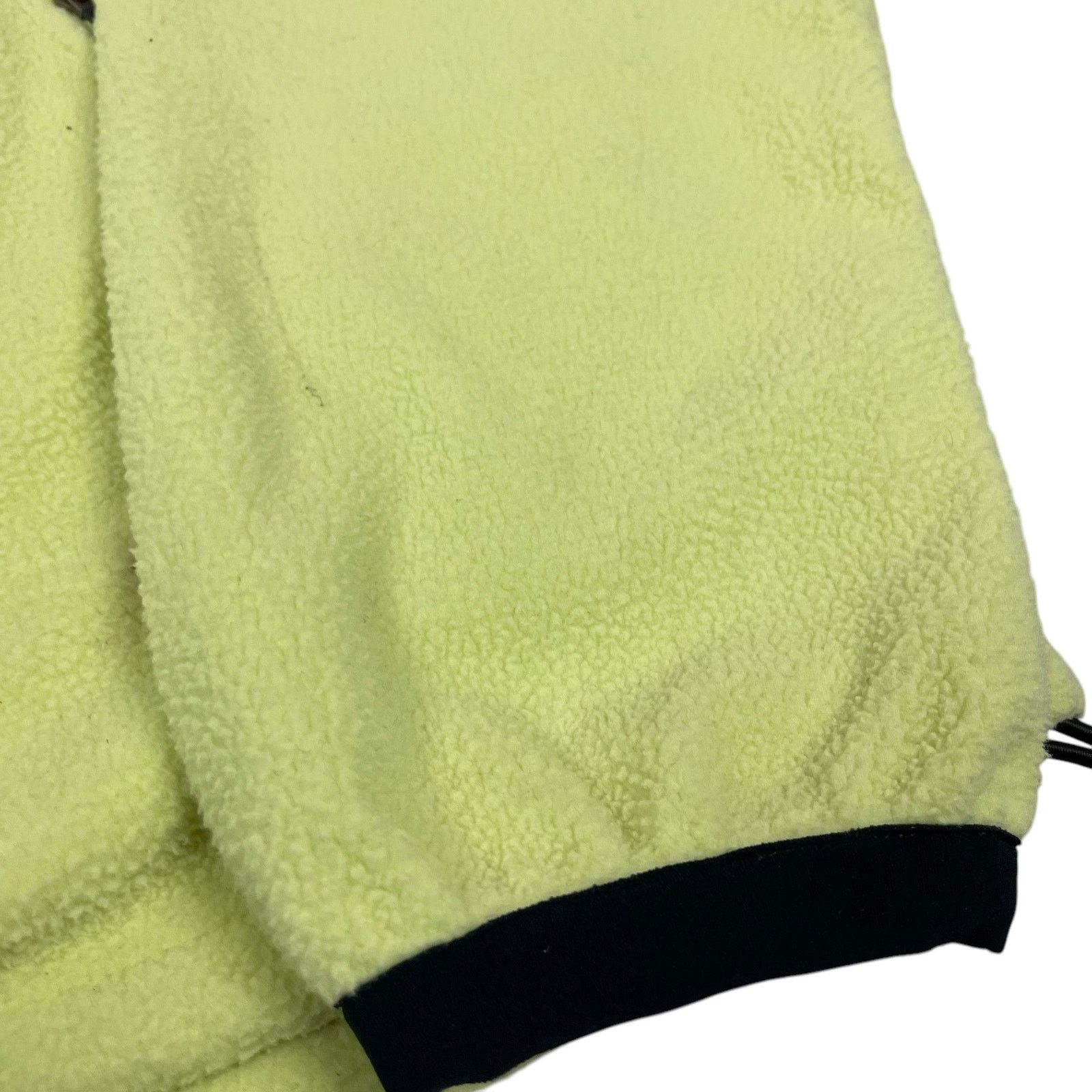 Nike × Vintage Nike Women's Lime Spellout Fleece Pullover Hoodie M (8-10) Size M / US 6-8 / IT 42-44 - 4 Thumbnail