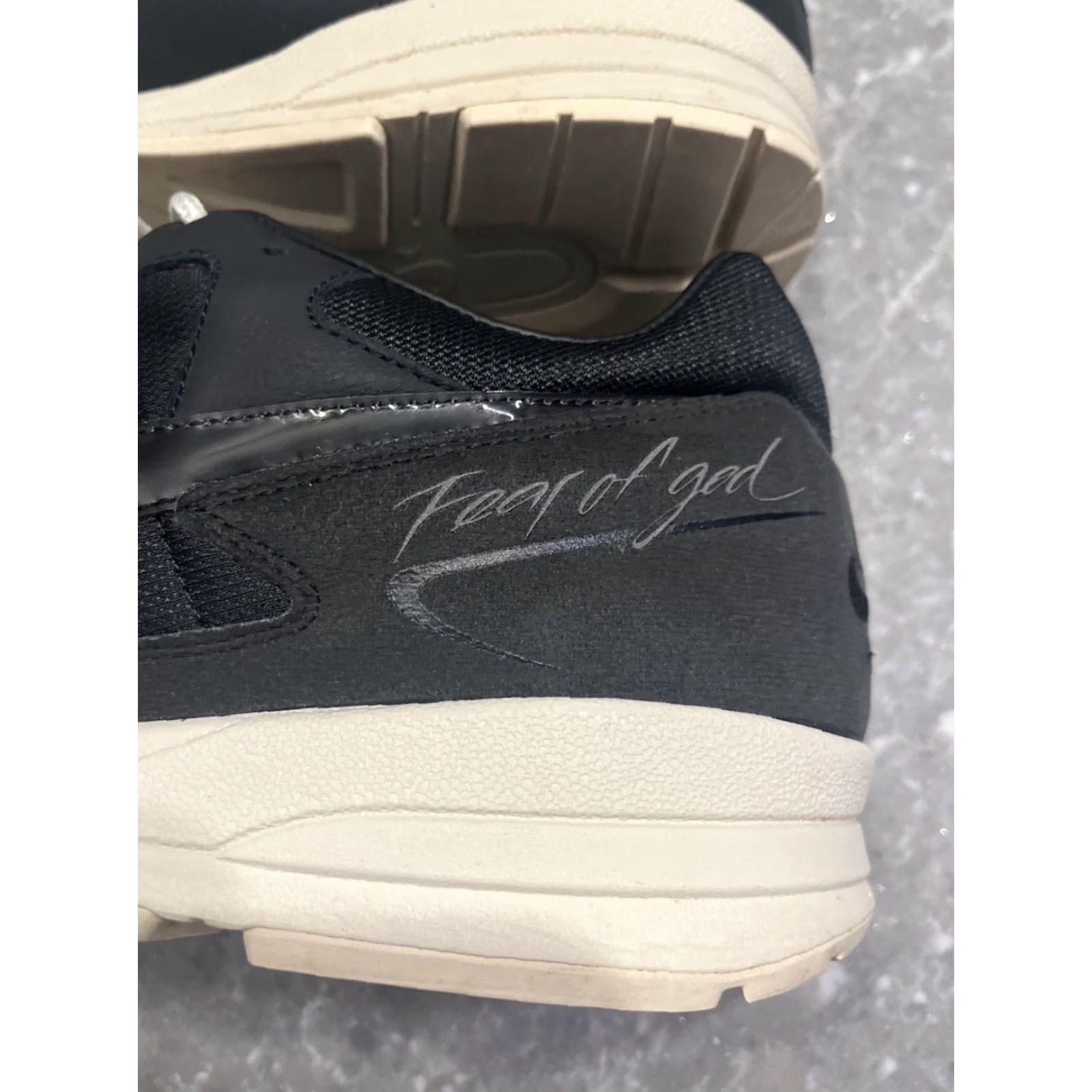 Nike Nike Air Skylon II Fear of God Black Sail Fossil BQ2752-001 Men Size 15 Sneaker Black Leather Upper Rubber Outsole 80s 90s Limited Edition Shoes Size US 15 / EU 48 - 7 Thumbnail