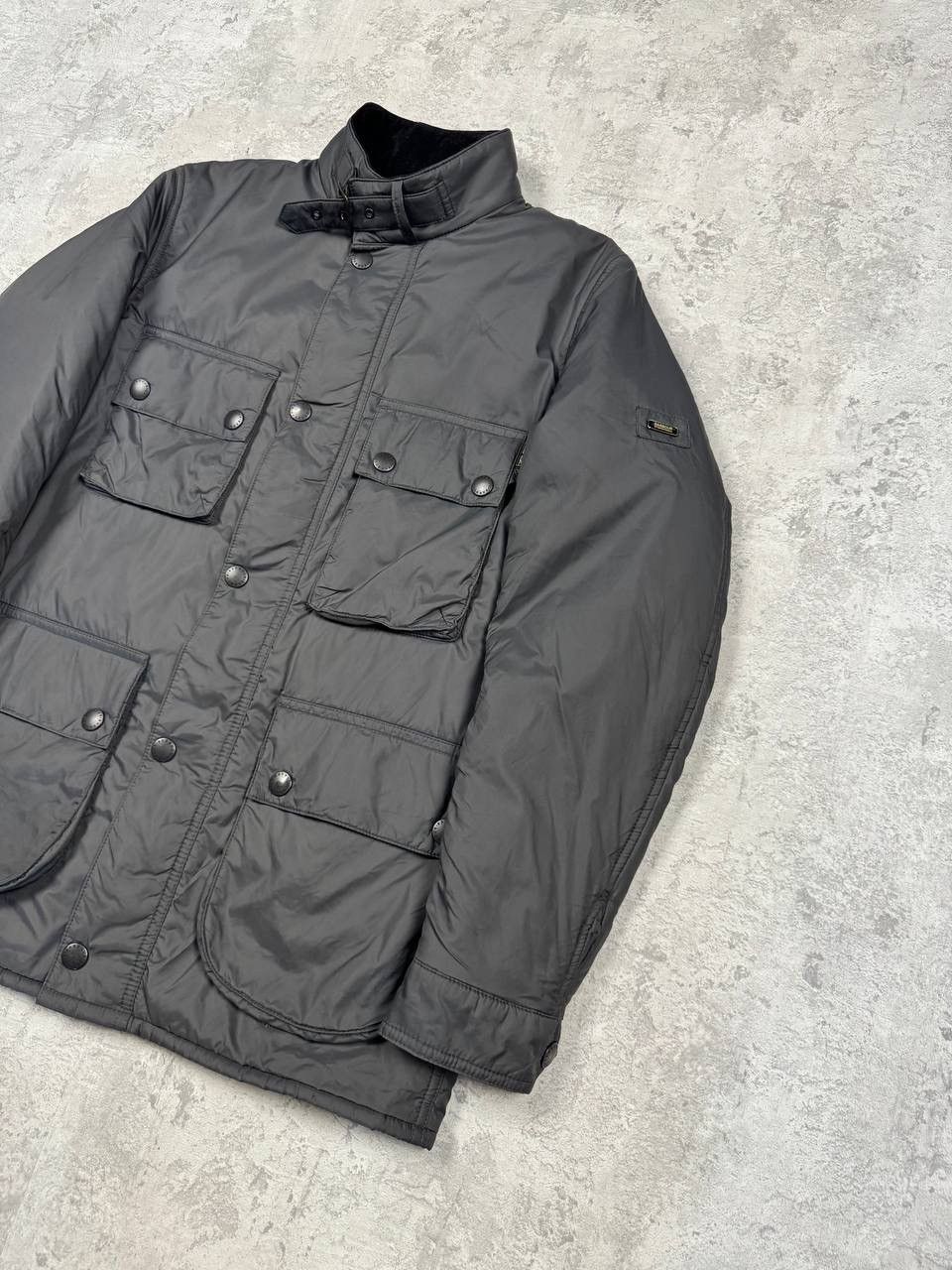 Barbour Barbour International Padded Gray Mens Jacket Size S Size US S / EU 44-46 / 1 - 3 Thumbnail