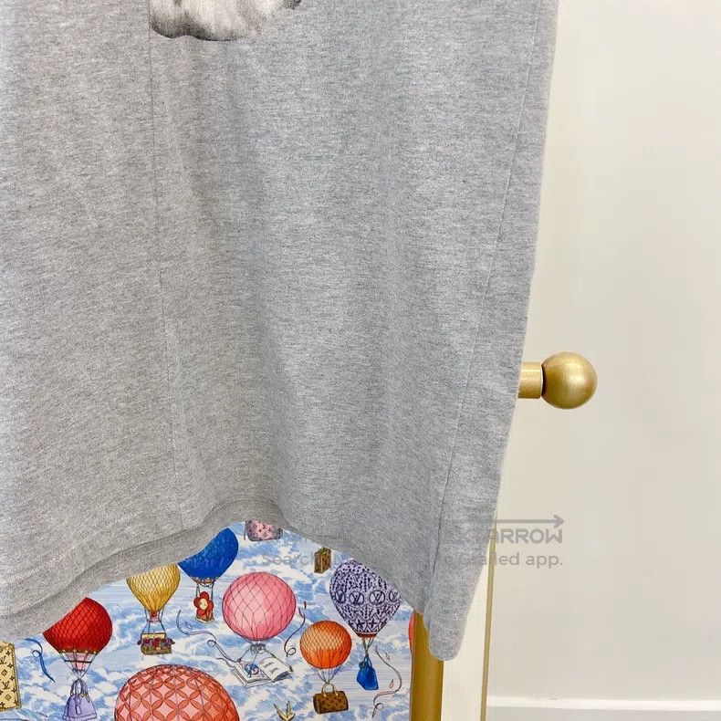 Alexander McQueen Alexander Mcqueen Grey long T-shirt Size S / US 4 / IT 40 - 6 Thumbnail