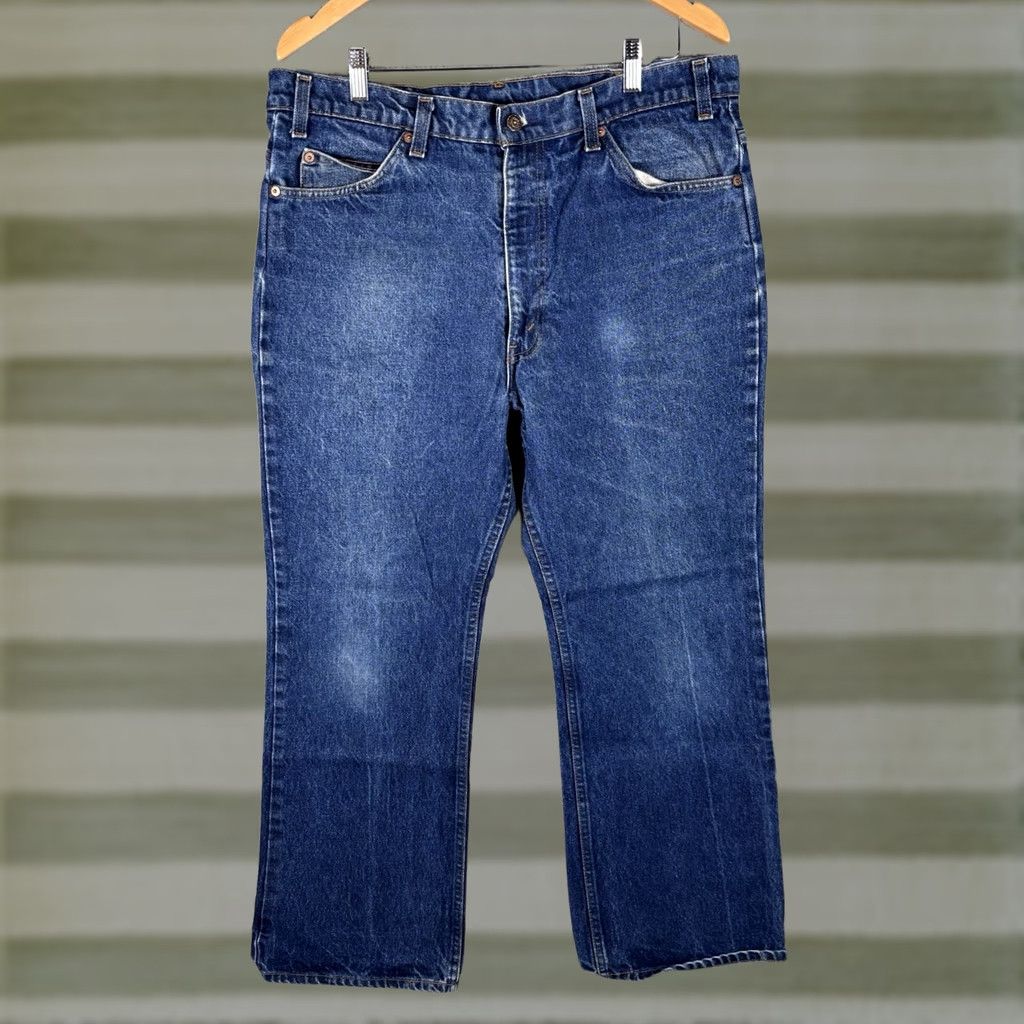 Levi's VINTAGE Levi's 517 Jeans 36x30 Bootcut 1980s 80s Made USA Size US 36 / EU 52 - 1 Thumbnail