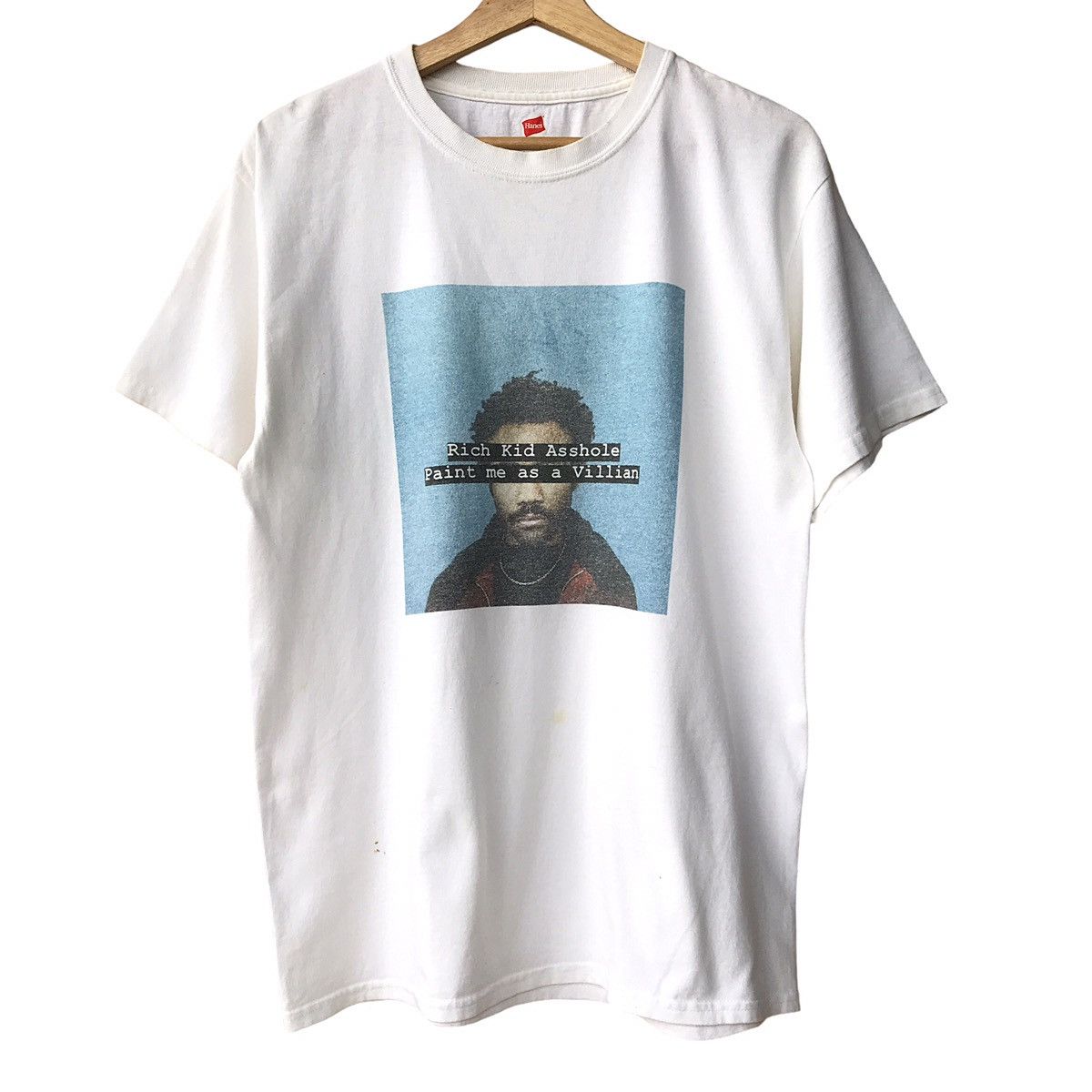Hanes Childish Gambino Donald Glover 2010 Sweatpants Photo Tee Size US M / EU 48-50 / 2 - 1 Thumbnail