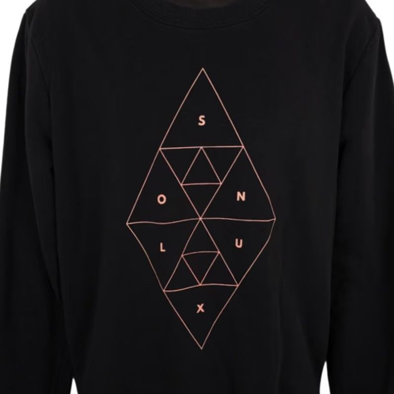 Vintage Son Lux Sweatshirt Mens Large Black American Post Rock Band Size US L / EU 52-54 / 3 - 2 Thumbnail