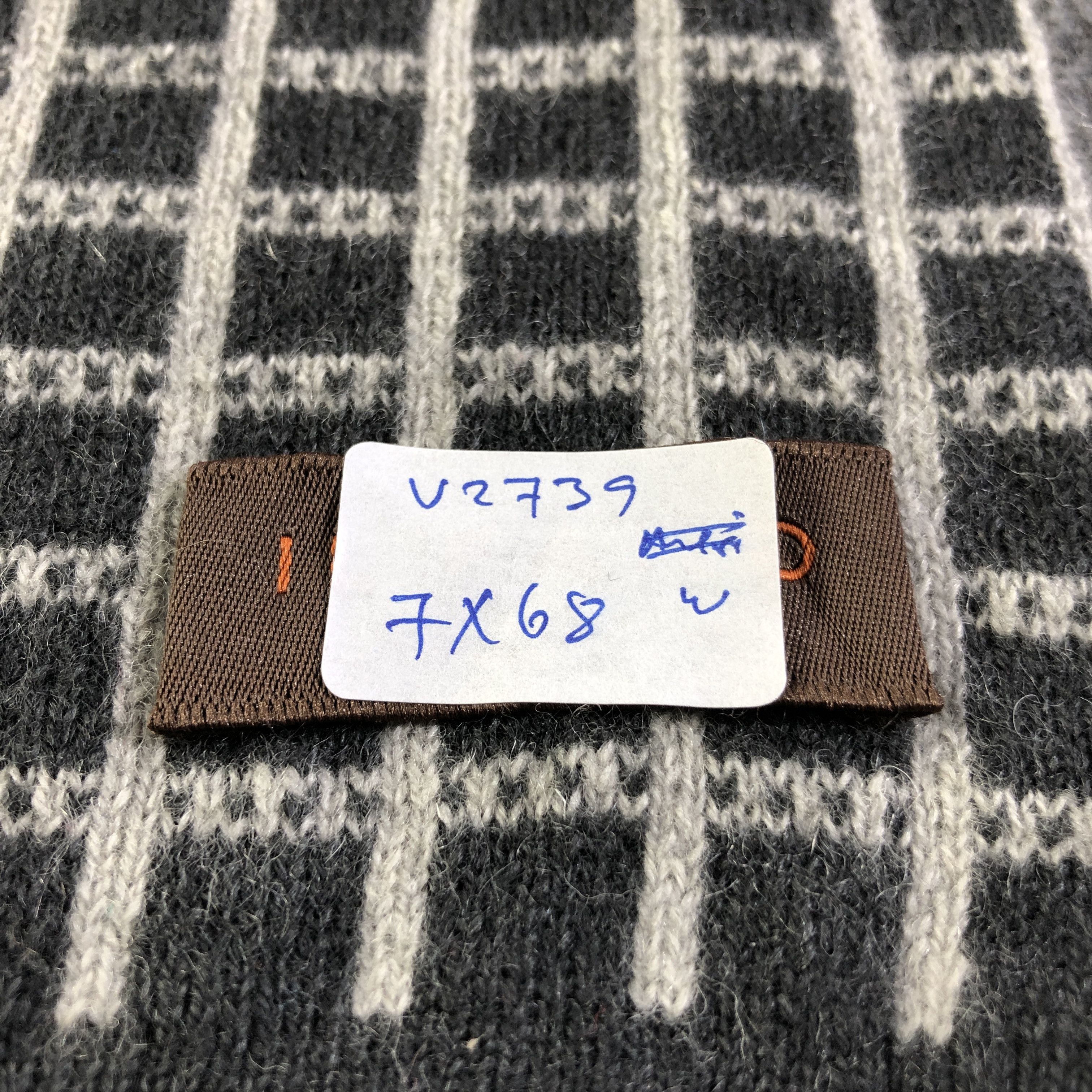 Luciano Barbera Luciano Barbera Wool Scarf Muffler V2739 Size ONE SIZE - 7 Thumbnail