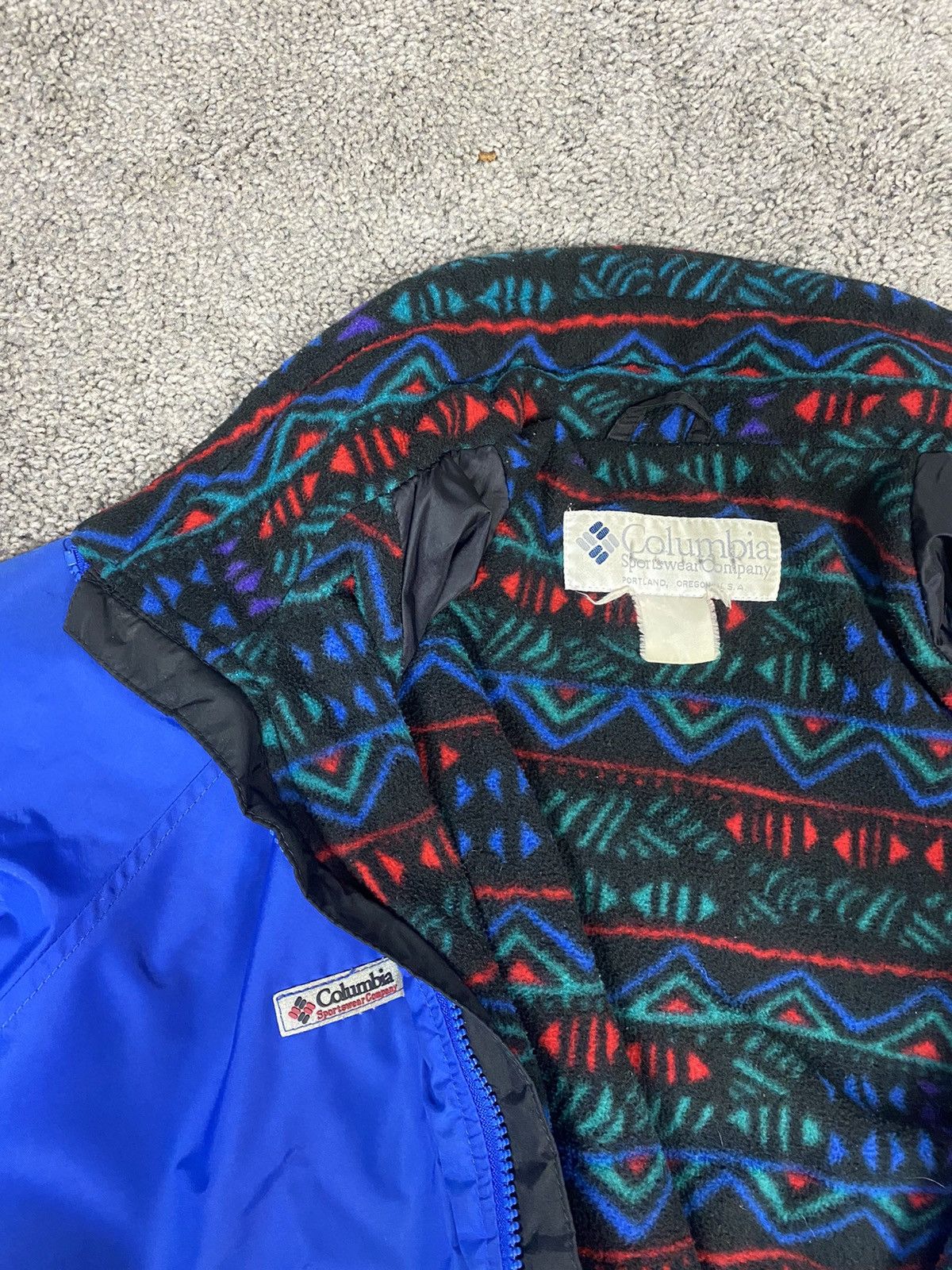 Columbia × Vintage Vintage 90s blue columbia winter jacket Size US L / EU 52-54 / 3 - 3 Thumbnail