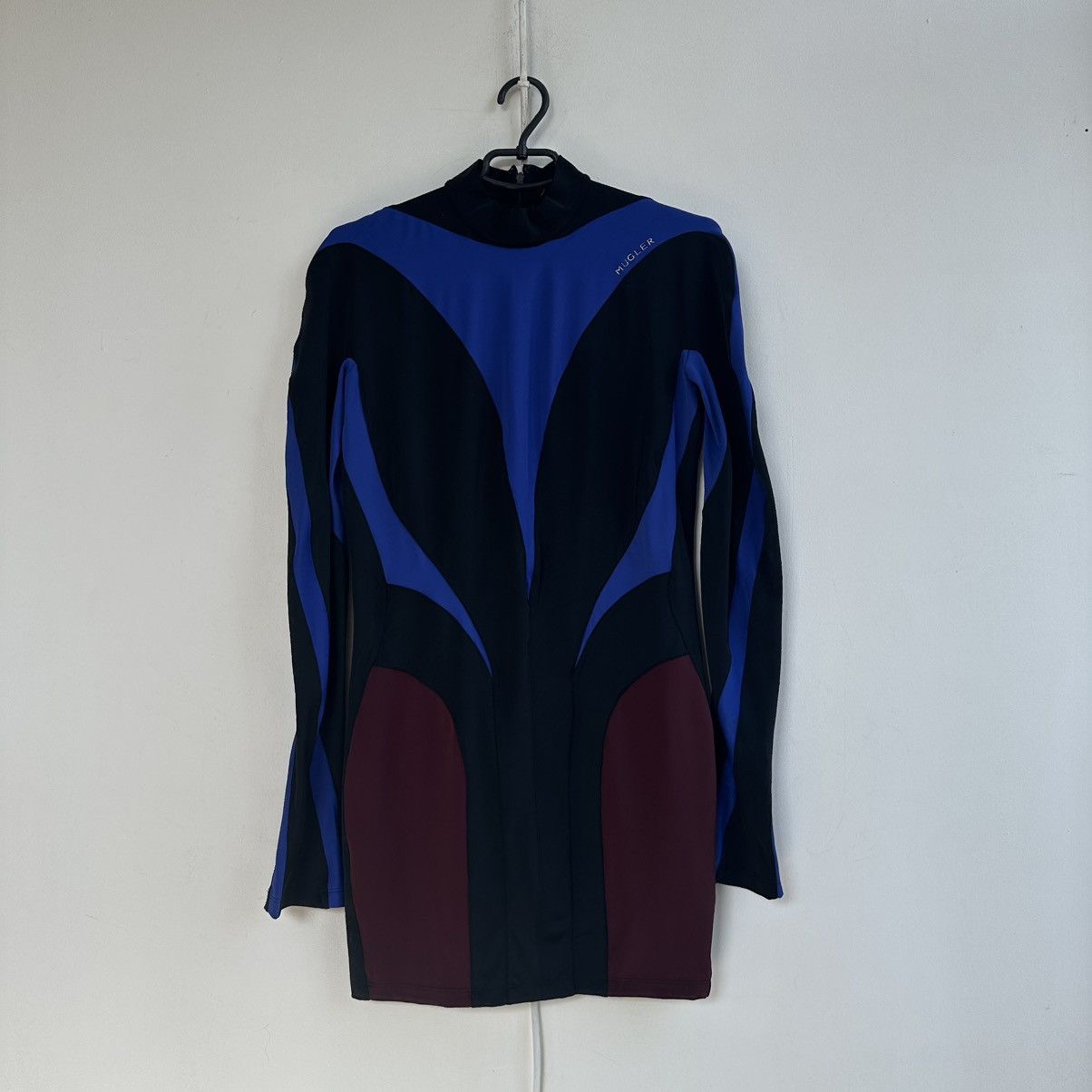H&M × Mugler Mugler x H&M Spiral Paneled Mini Dress Size L / US 10 / IT 46 - 8 Thumbnail