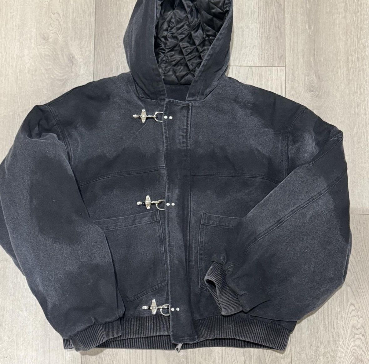 Other Shinzo Canvas Clasp Bomber Jacket Size US M / EU 48-50 / 2 - 5 Thumbnail